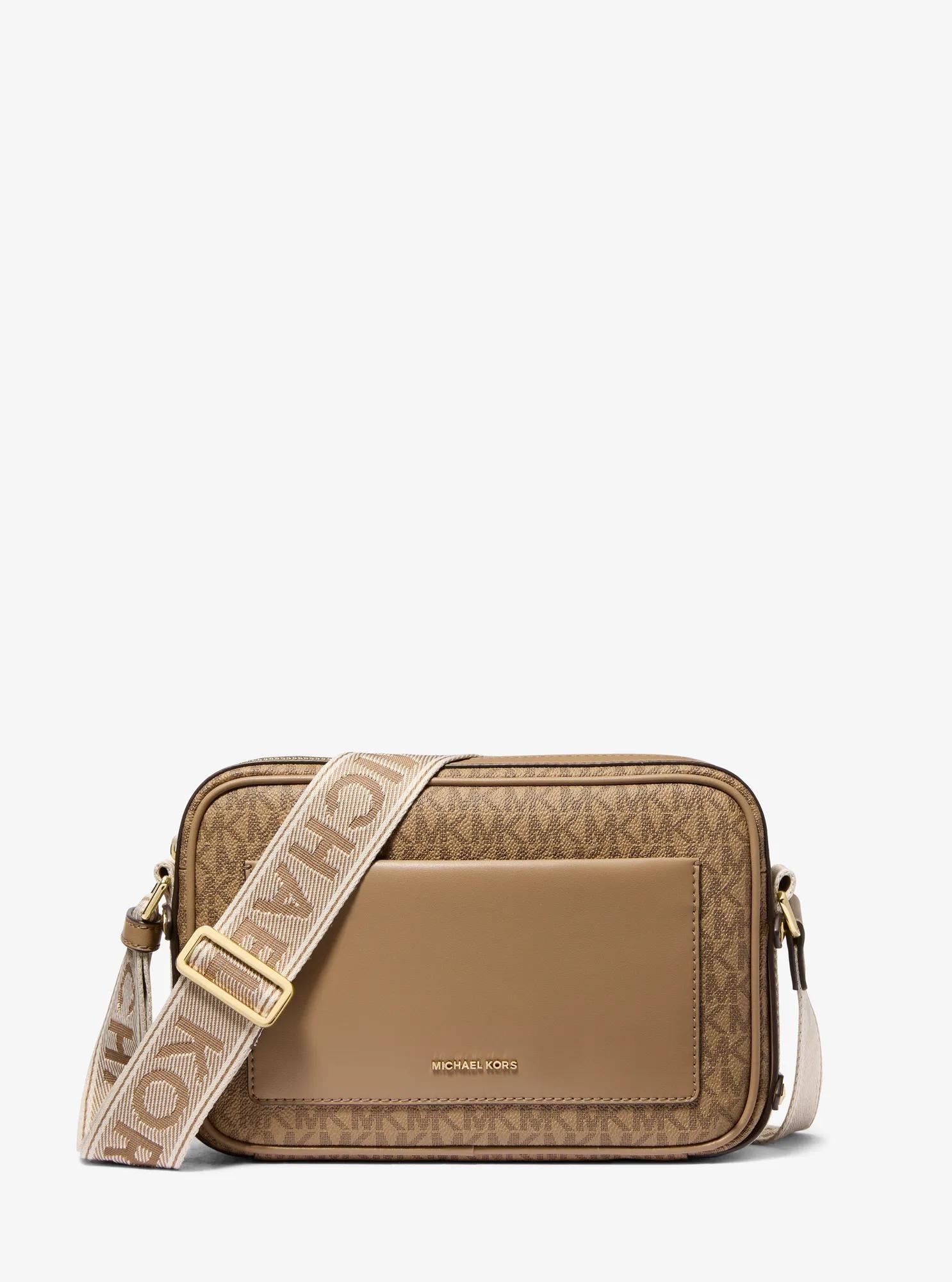 Michael Kors Maeve Large Signature Signature Logo Crossbody Bag Bag