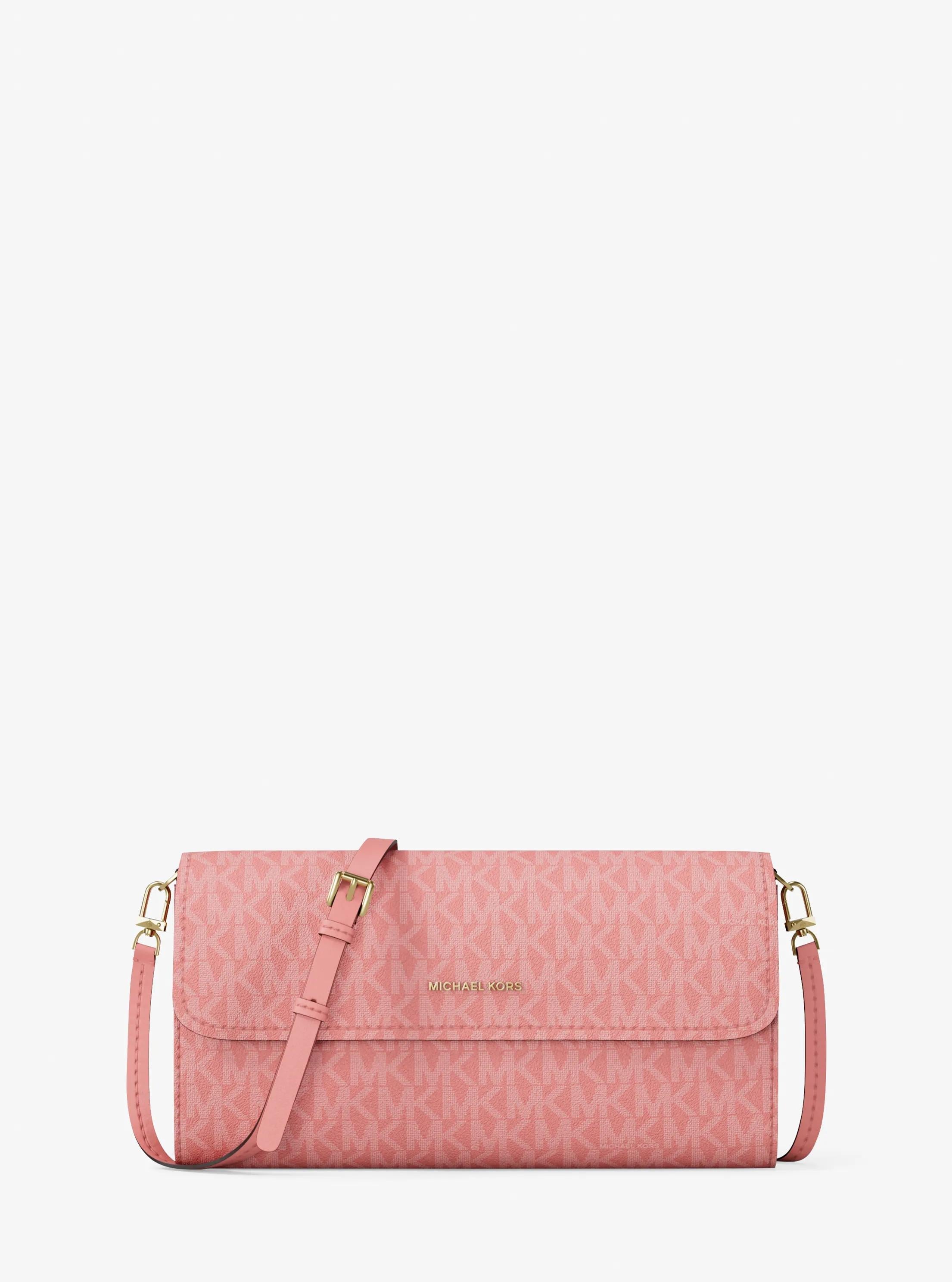 Michael Kors Jet Set Small Signature Signature Logo Convertible Crossbody Bag Bag