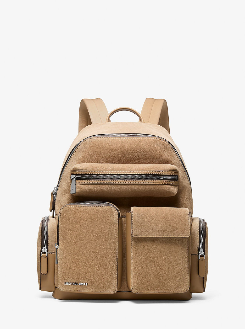 Michael Kors Dakota Suede Cargo Backpack Travel School Bag