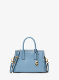 Michael Kors Laila Small Studded Leather Satchel