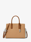 Michael Kors Laila Medium Color-Block Leather Satchel