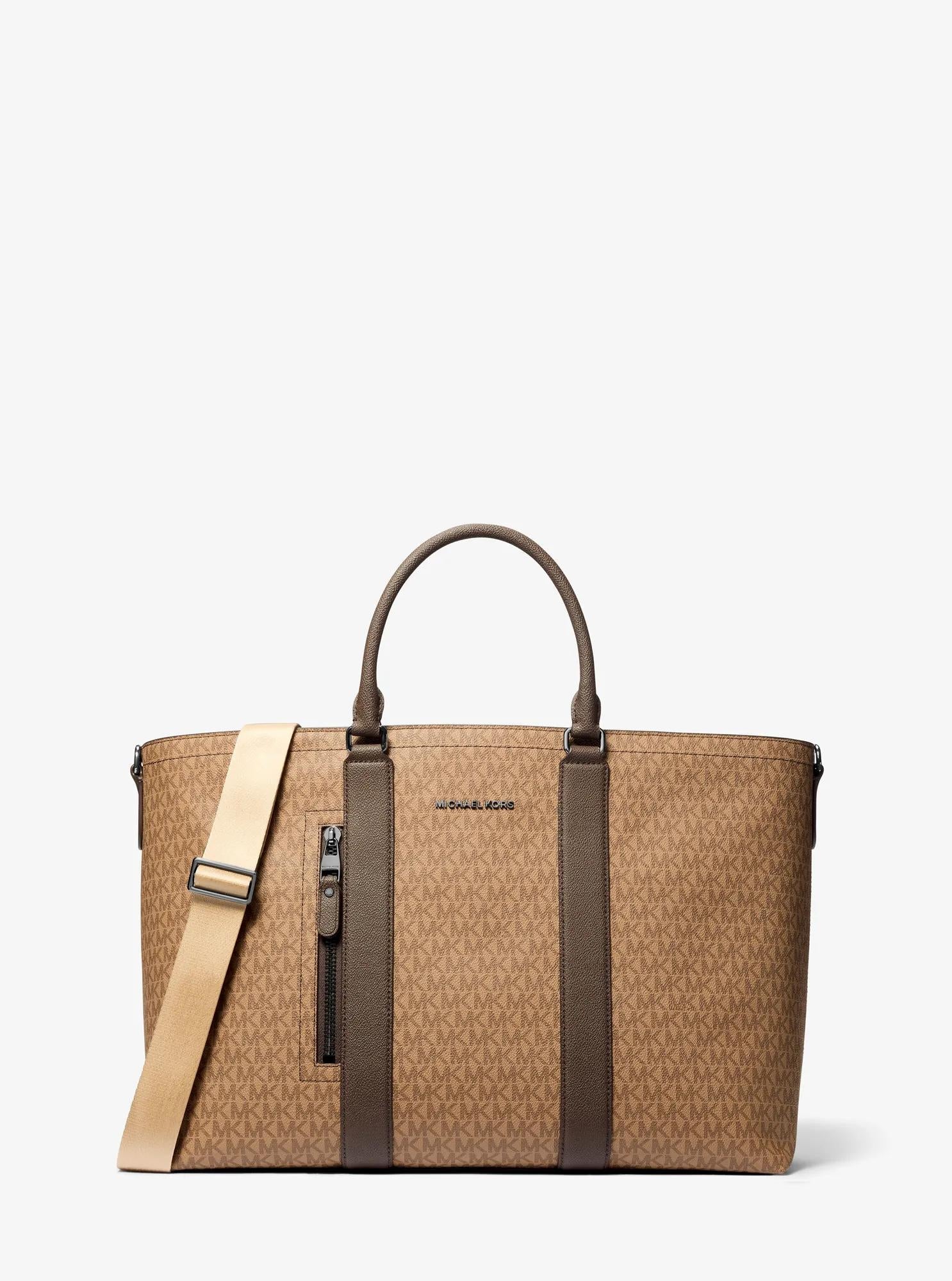 Michael Kors Hudson Signature Signature Logo Tote Bag Work Shoulder Bag