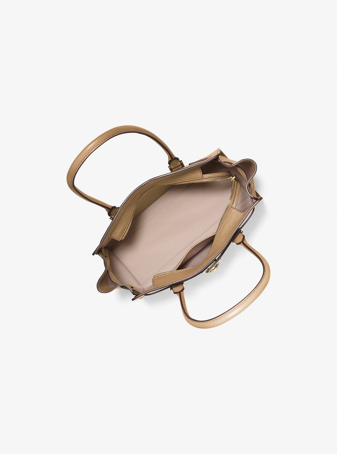 Michael Kors Hamilton Moderne Small Leather Satchel