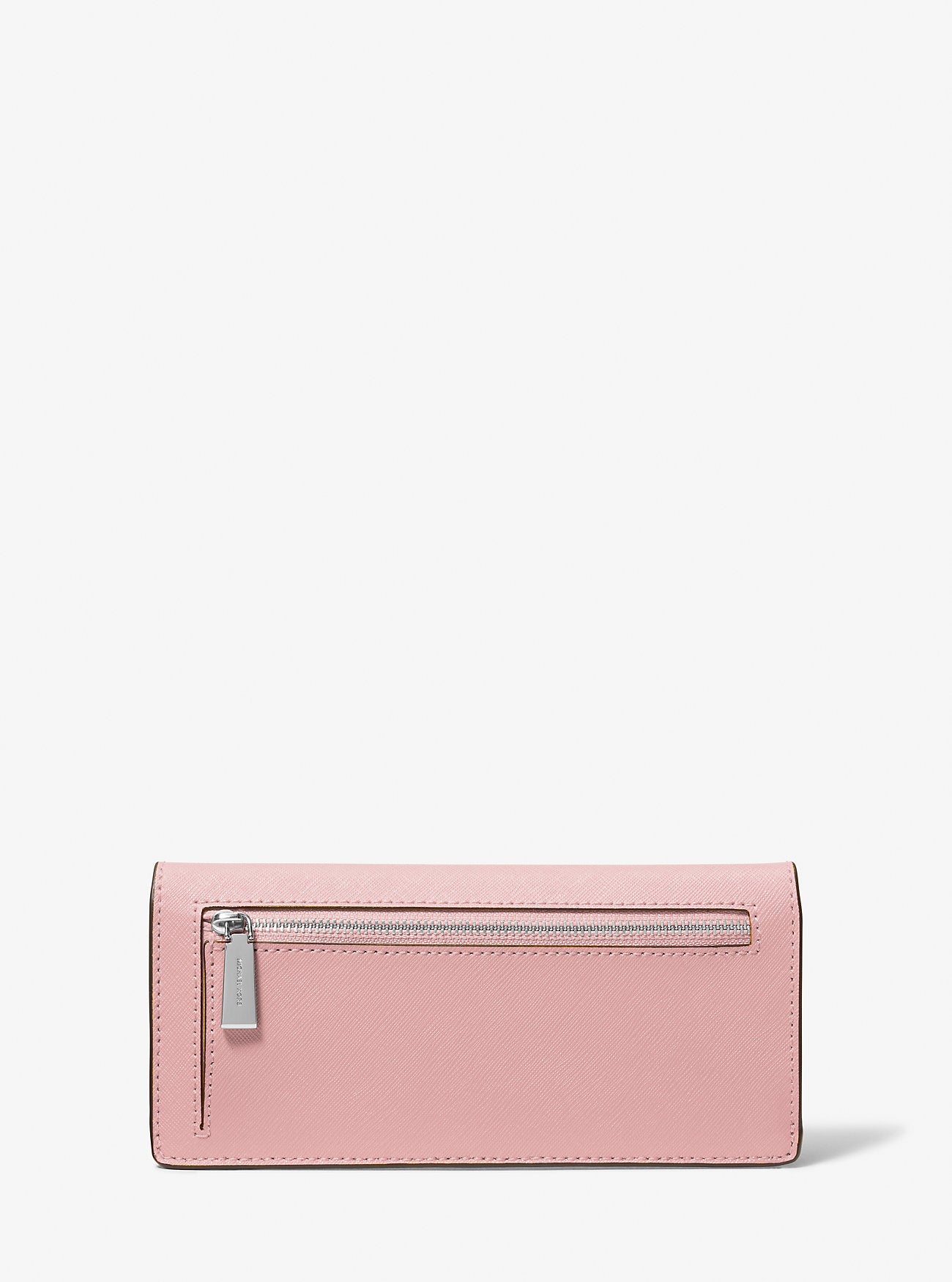 Michael Kors Jet Set Large Saffiano Leather Snap-Front Wallet