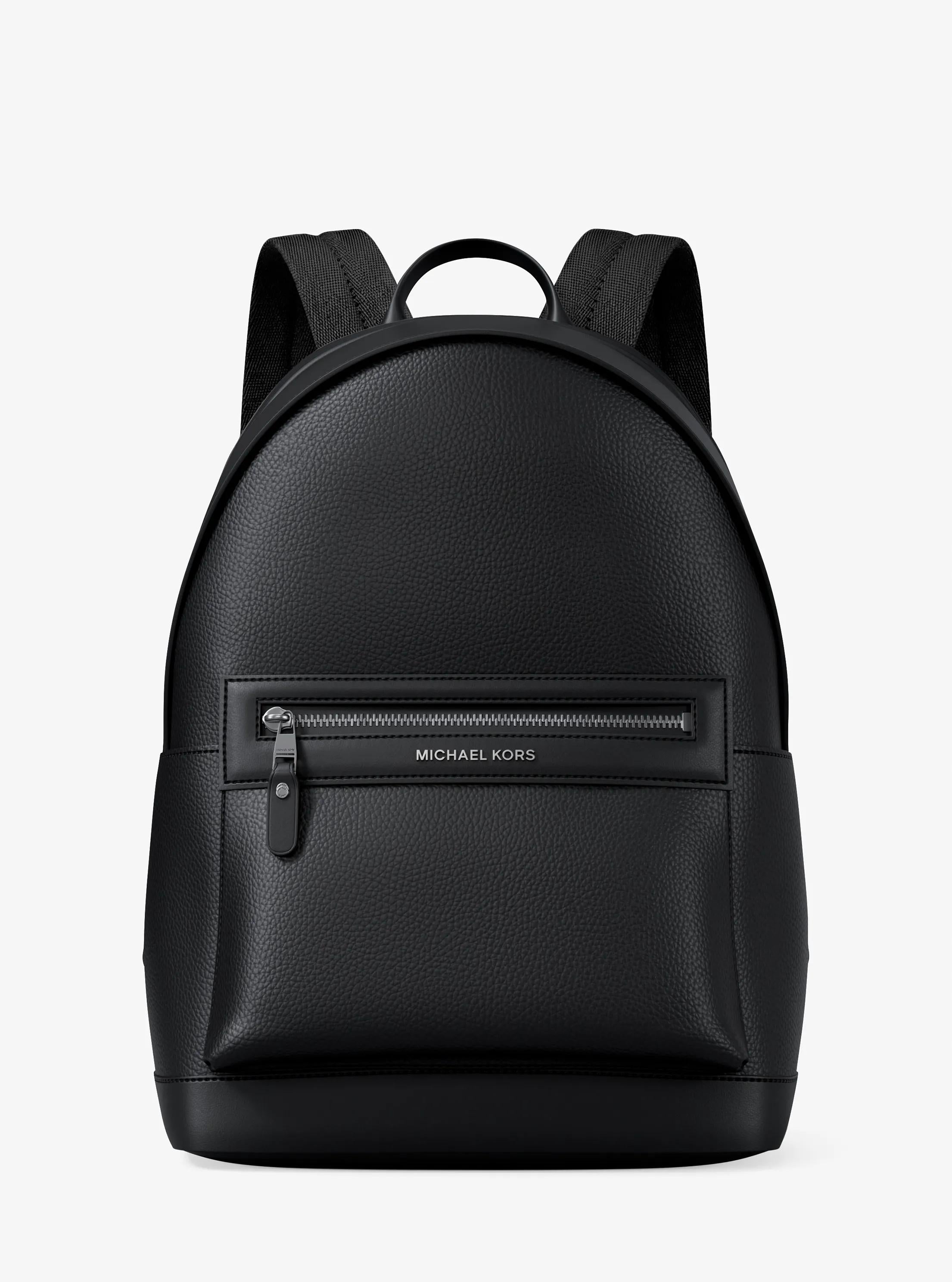 Michael Kors Jet Set Pebbled Leather Backpack Travel School Bag
