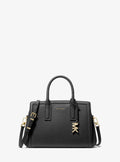 Michael Kors Laila Small Pebbled Leather Satchel