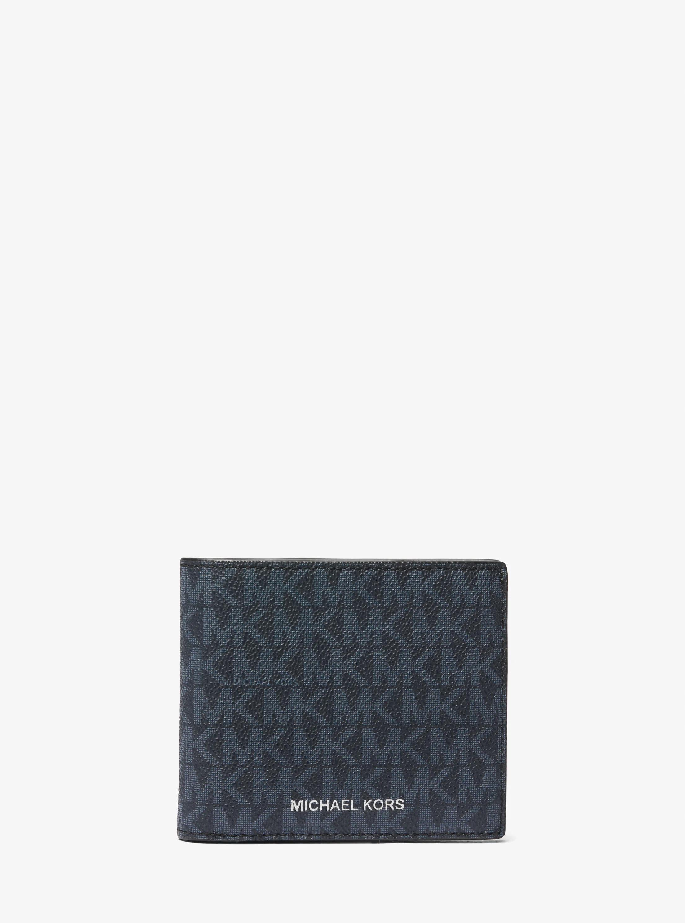 Michael Kors Hudson Signature Signature Logo Billfold Wallet