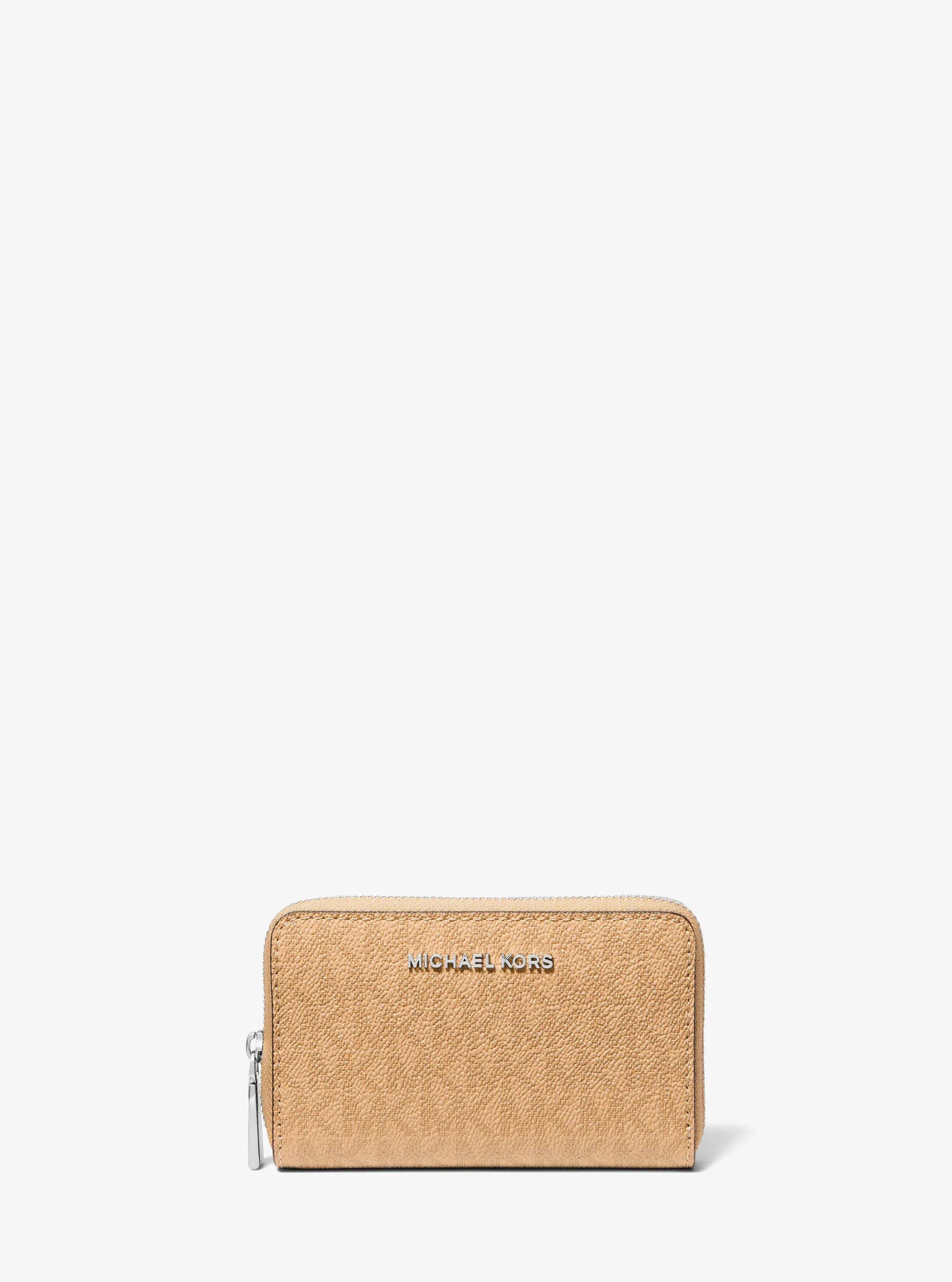 Michael Kors Jet Set Small Signature Signature Logo Wallet