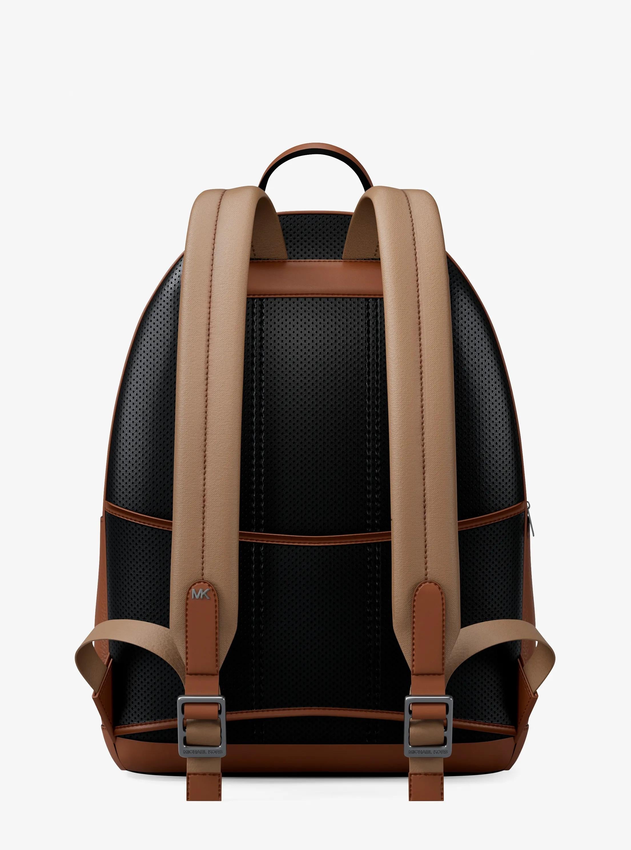 Michael Kors Jet Set Pebbled Leather Backpack Travel School Bag