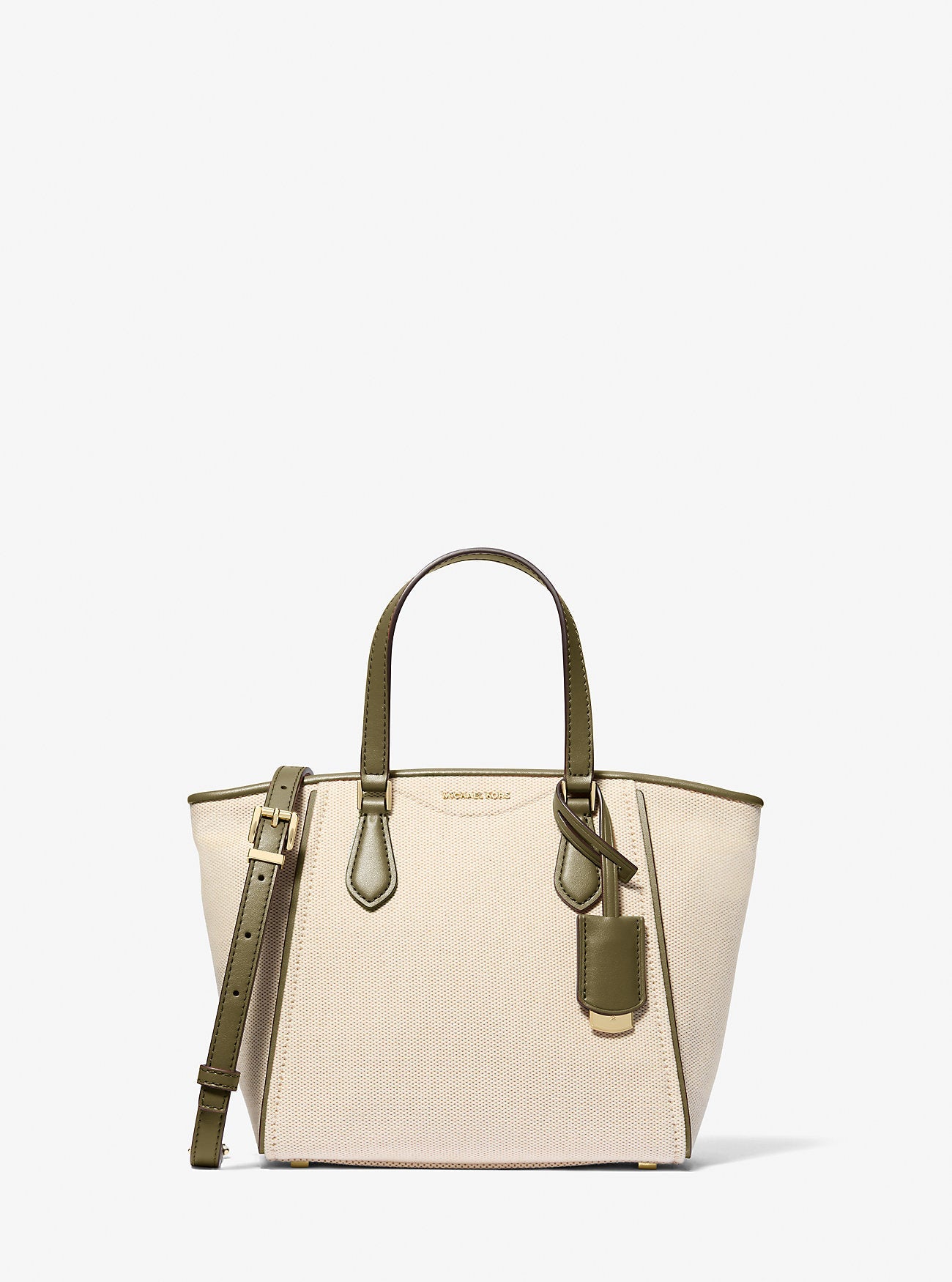 Michael Kors Taryn Small Canvas Convertible Crossbody Bag Bag