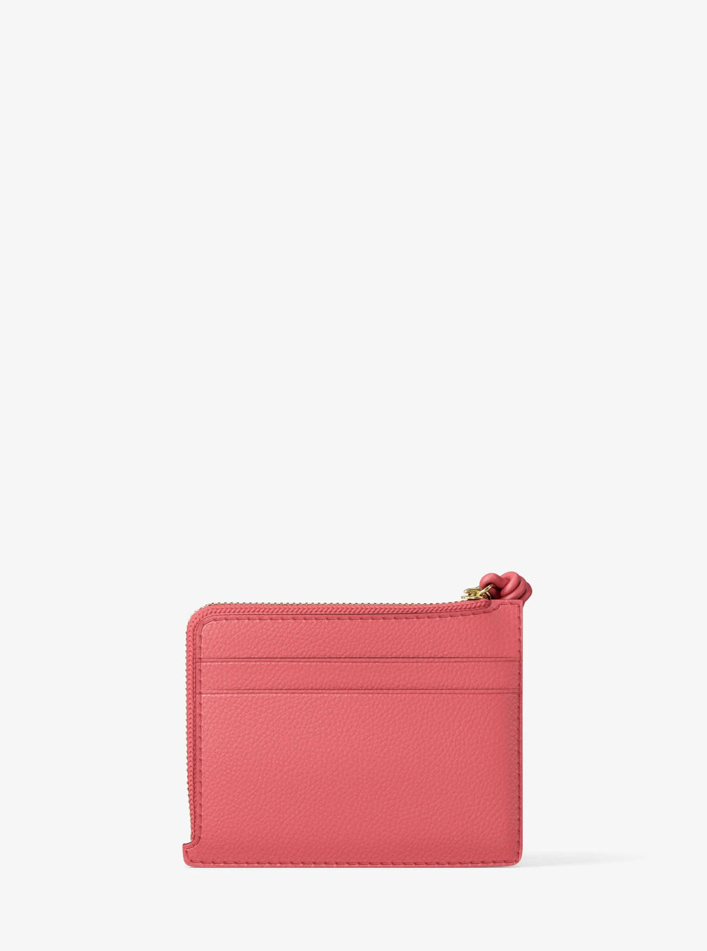 Michael Kors Jet Set Small Pebbled Leather Card Case Wristlet