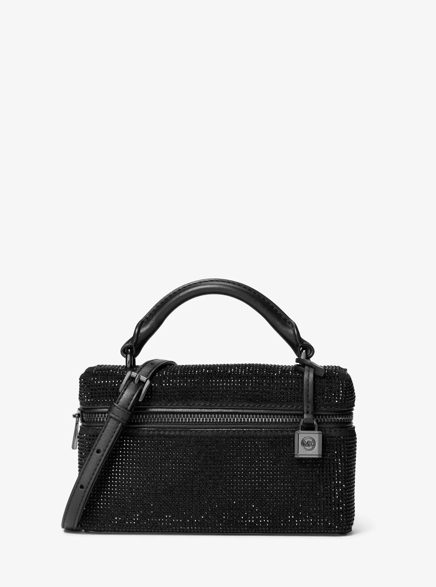 Michael Kors Jana Extra-Small Embellished Suede Convertible Crossbody Bag Bag