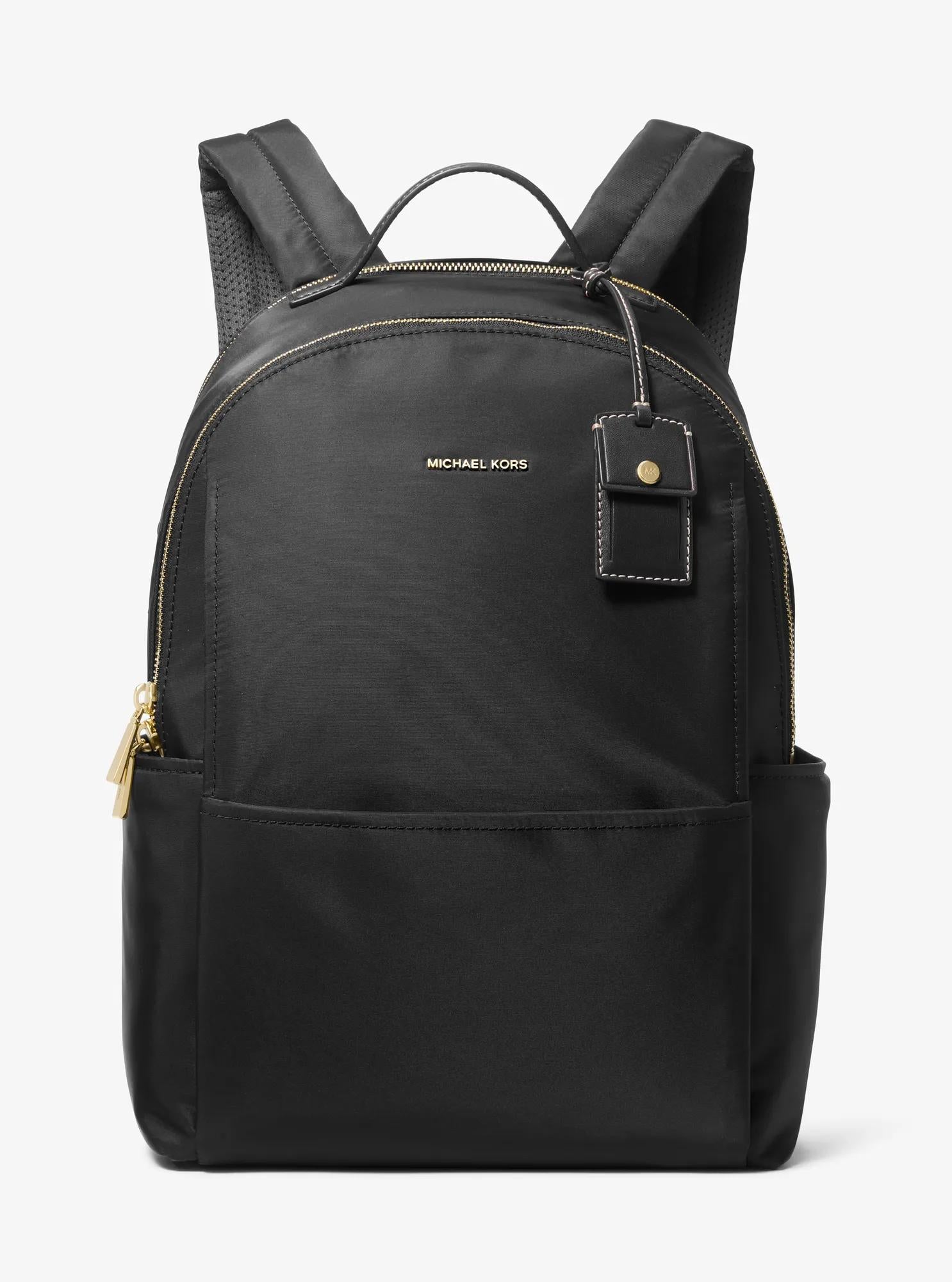Michael Kors Sable Large Nylon Backpack Travel School Bag