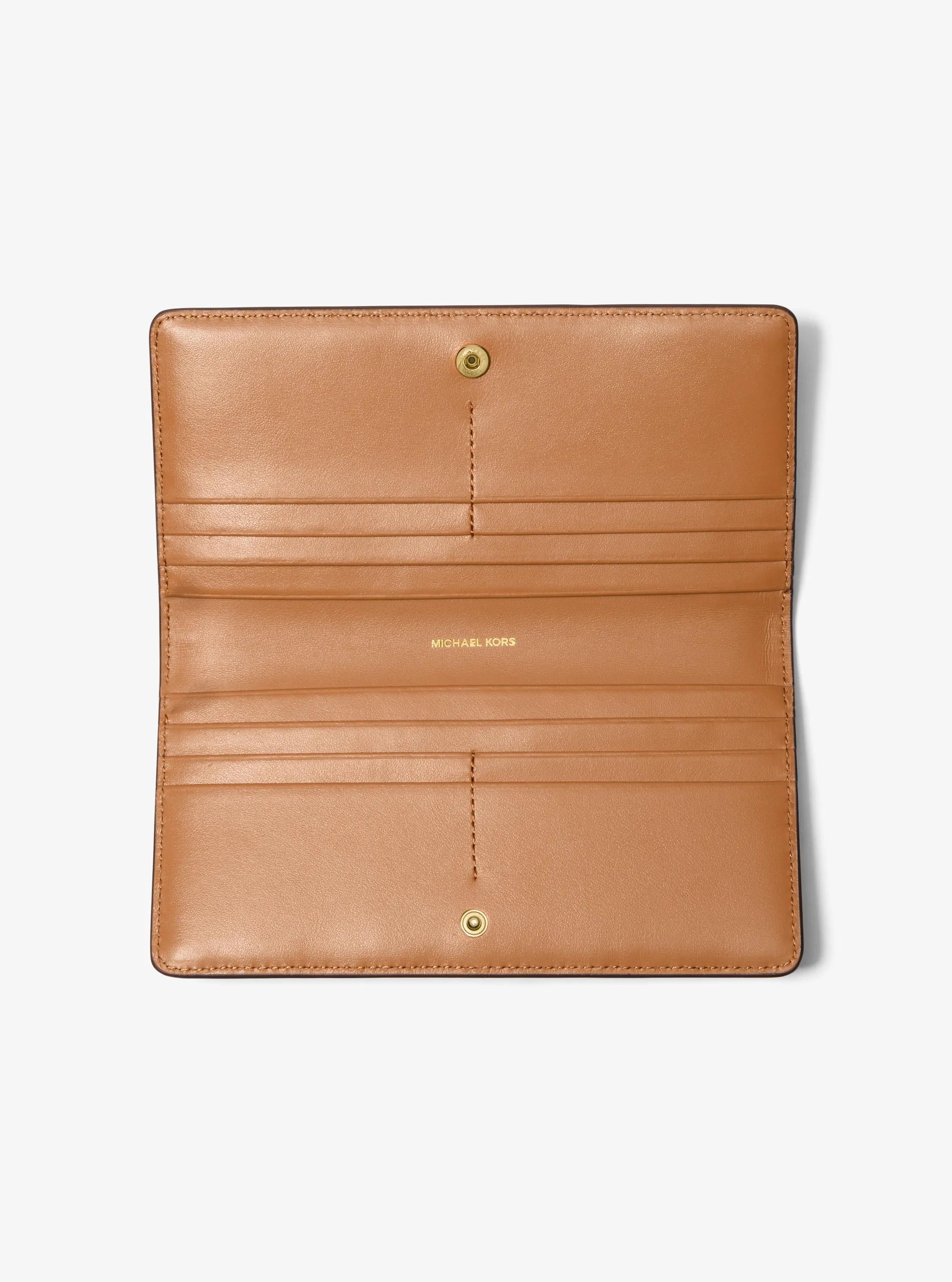 Michael Kors Bryant Large Signature Signature Logo Snap-Front Wallet