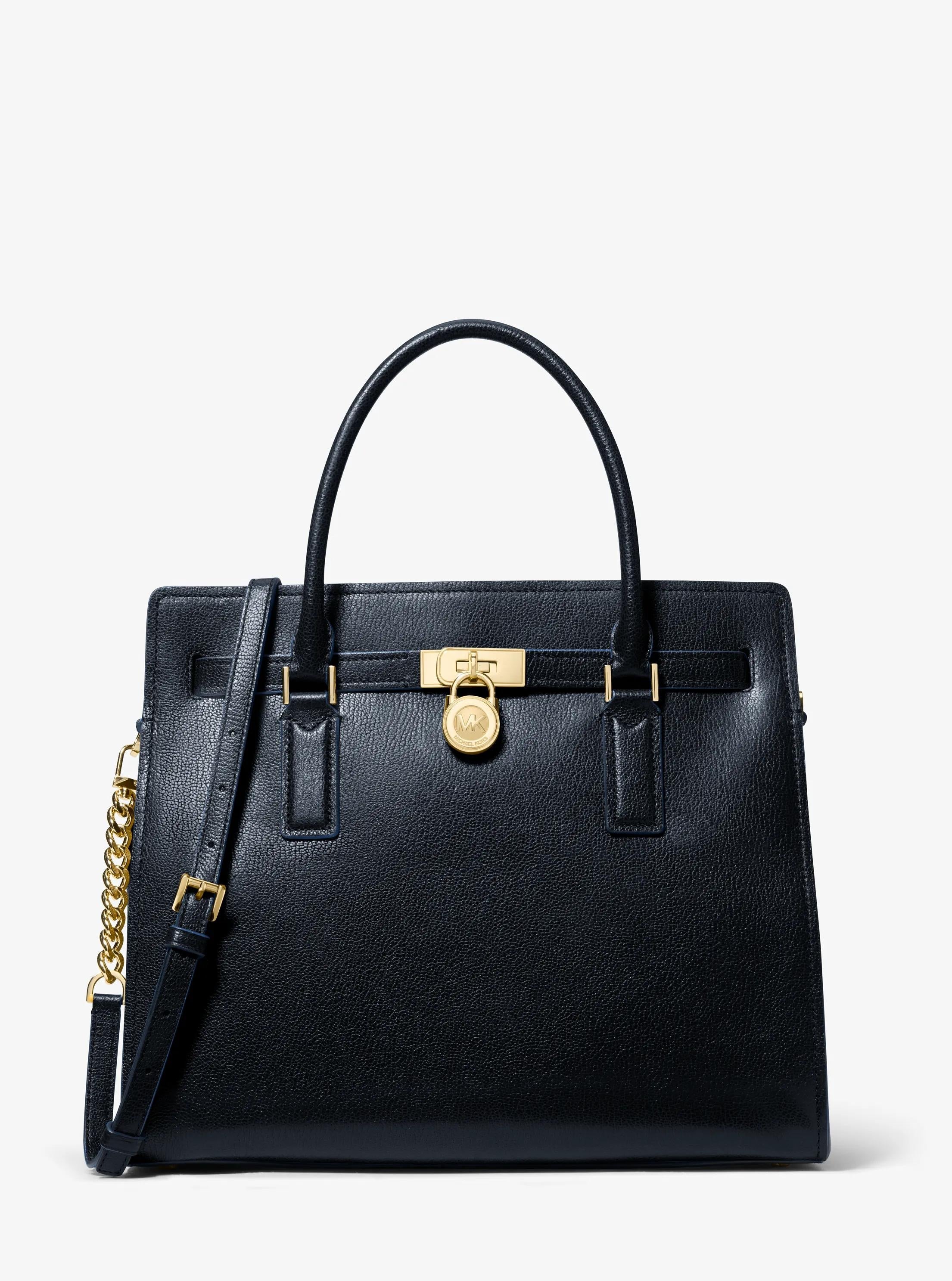 Michael Kors Hamilton Moderne Large Leather Satchel