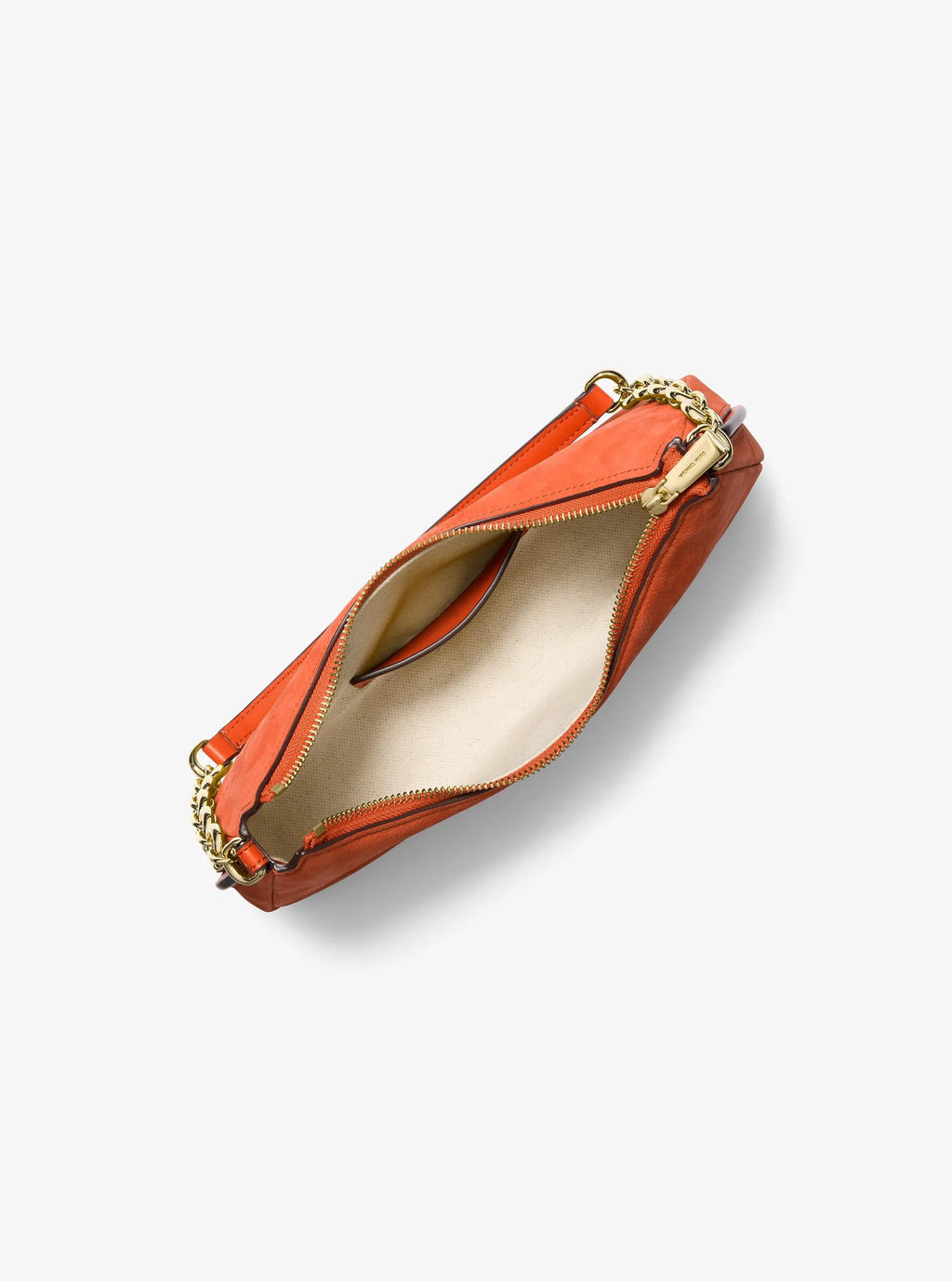Michael Kors Nolita Medium Nubuck Chain Pochette