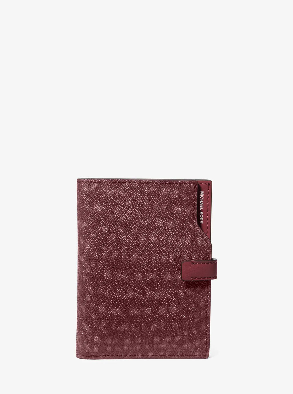 Michael Kors Jet Set Signature Signature Logo Passport Wallet