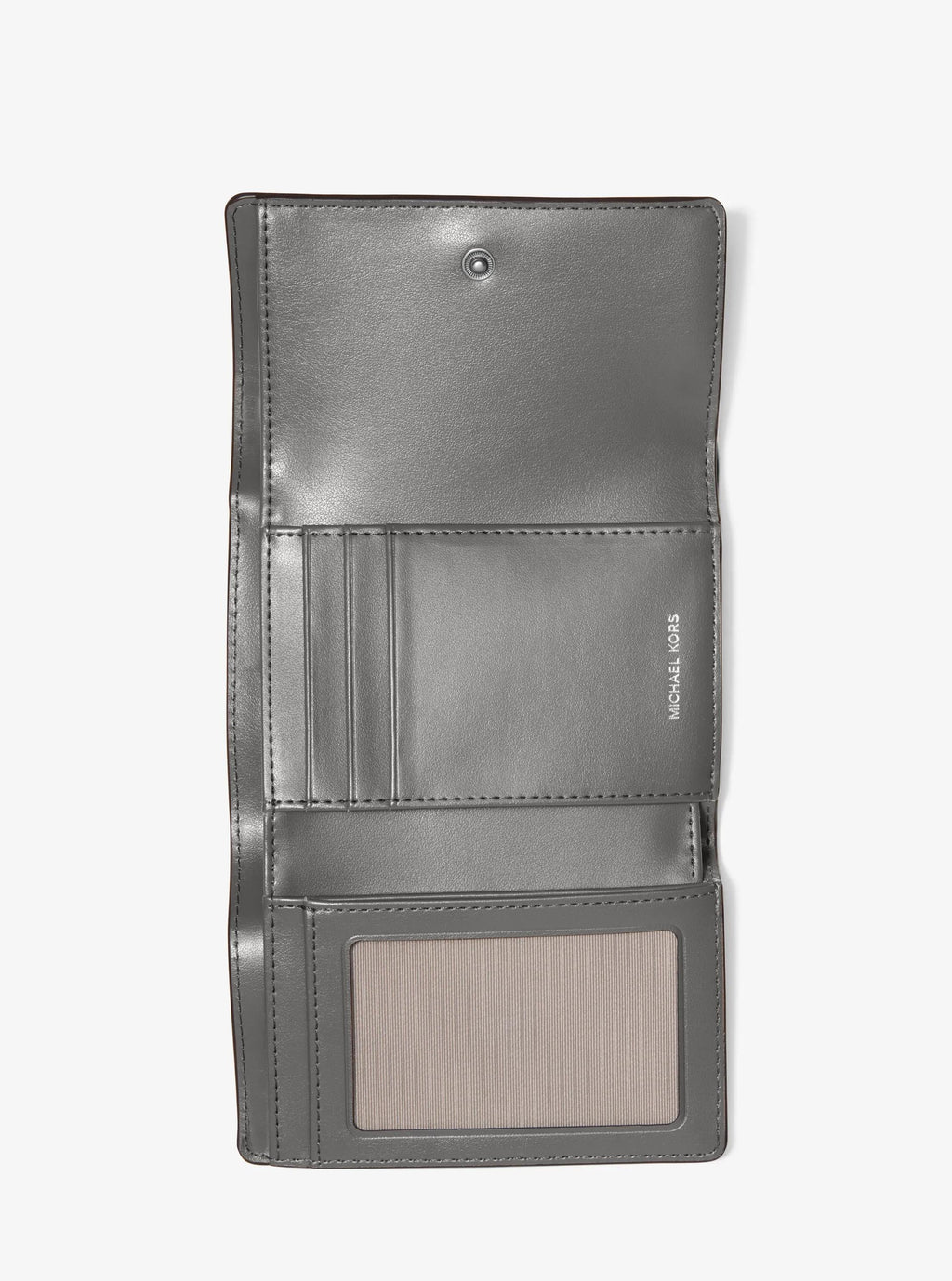 Michael Kors Bryant Medium Burnished Leather Tri-Fold Wallet