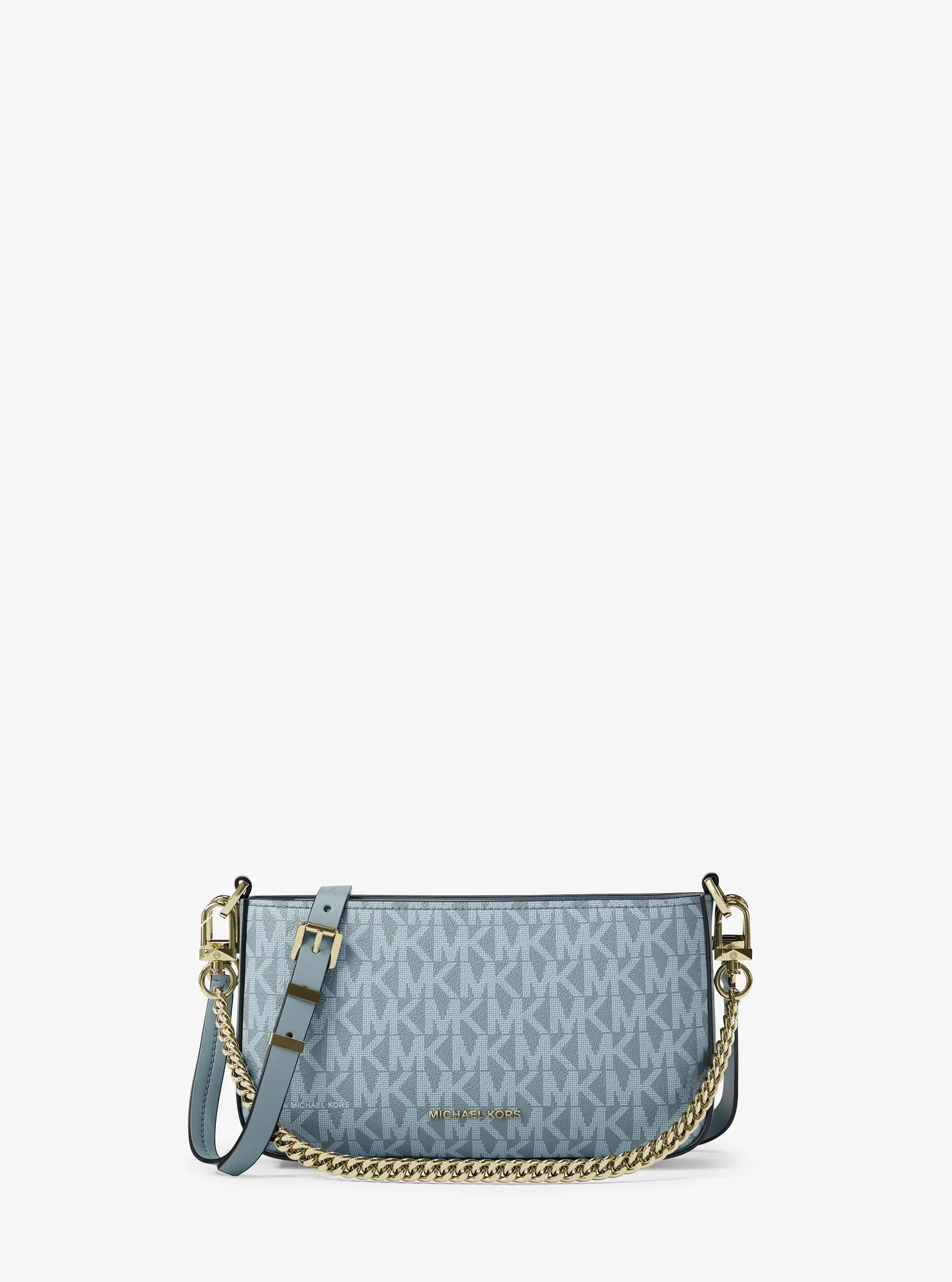 Michael Kors Bryant Small Signature Signature Logo Convertible Pochette