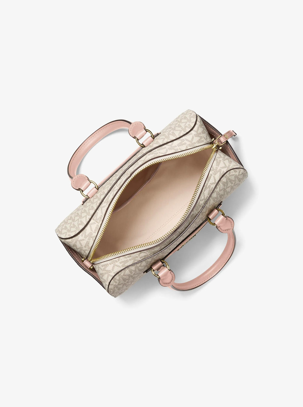 Michael Kors Jet Set Travel Extra-Small Signature Signature Logo Duffel Crossbody Bag Bag