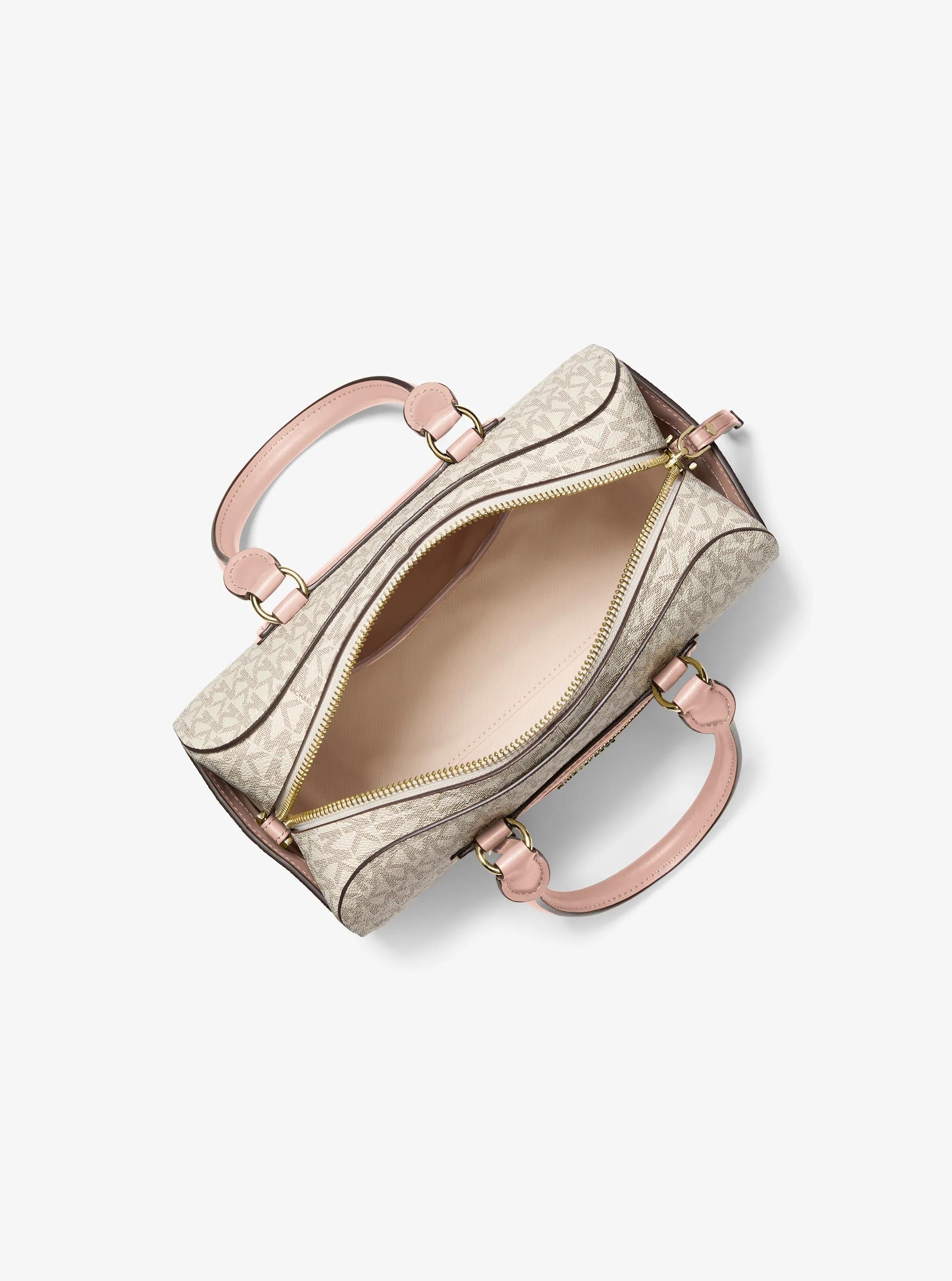 Michael Kors Jet Set Travel Extra-Small Signature Signature Logo Duffel Crossbody Bag Bag