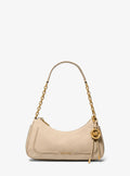 Michael Kors Nolita Medium Pebbled Leather Chain Pochette