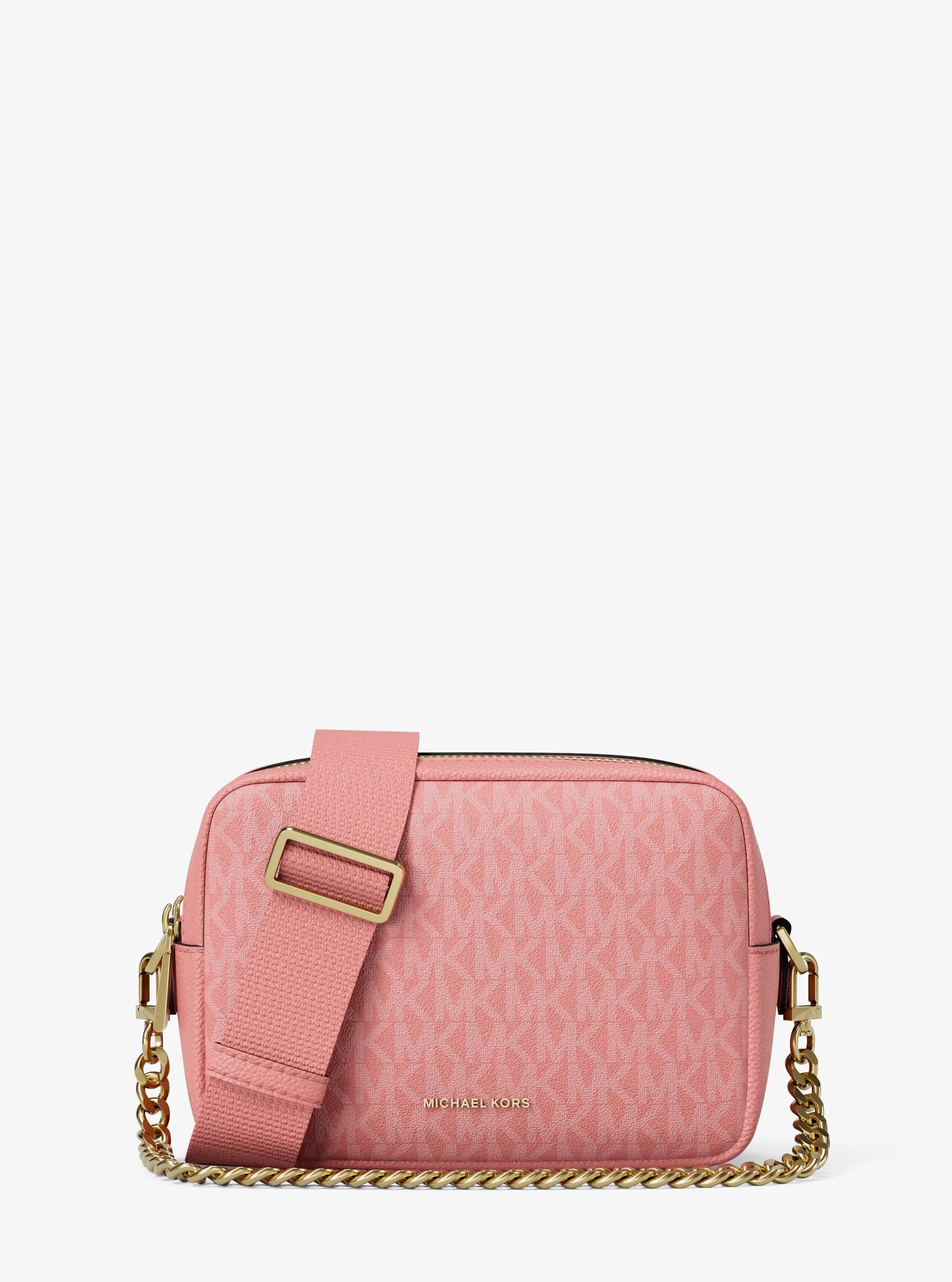 Michael Kors Bryant Medium Signature Signature Logo Camera Crossbody Bag Bag