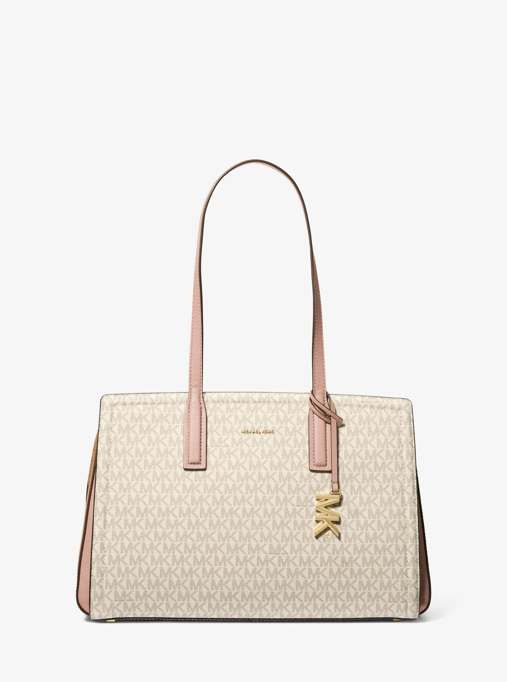Michael Kors Laila Medium Signature Signature Logo Tote Bag Work Shoulder Bag