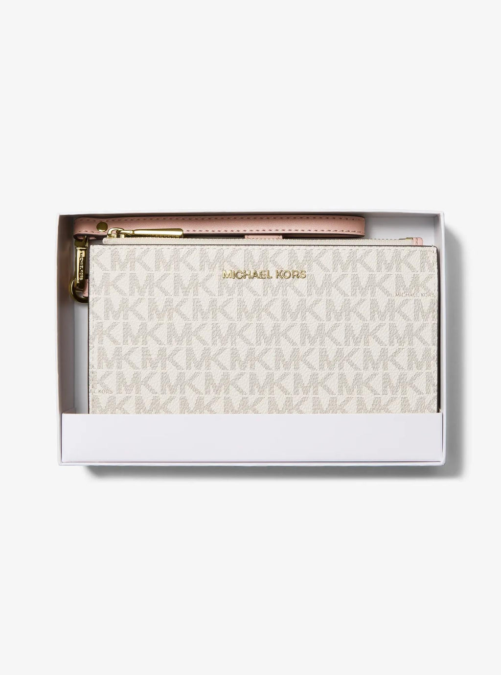 Michael Kors Adele Signature Logo Smartphone Wallet