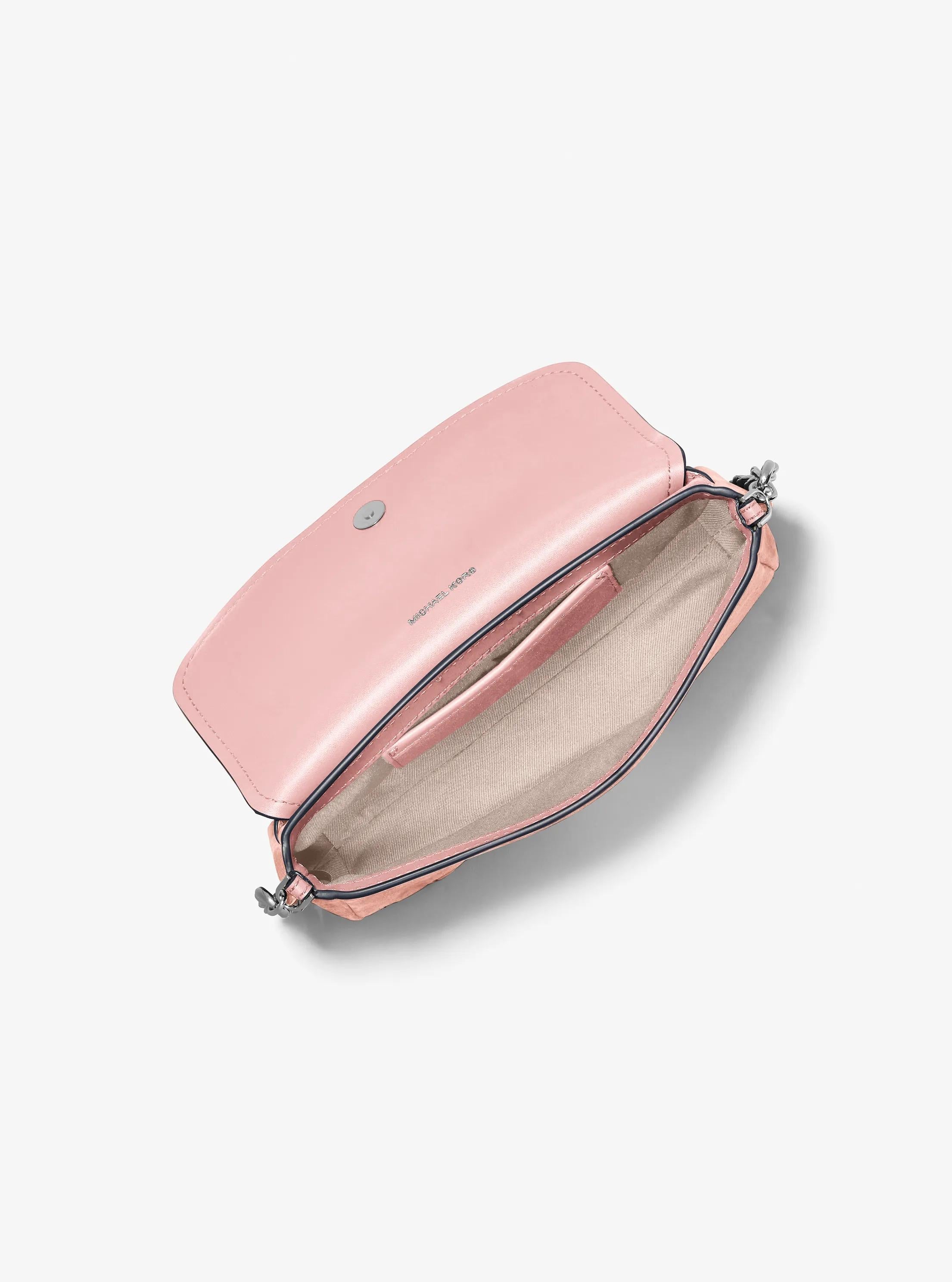 Michael Kors Nolita Small Nubuck Crossbody Bag Bag