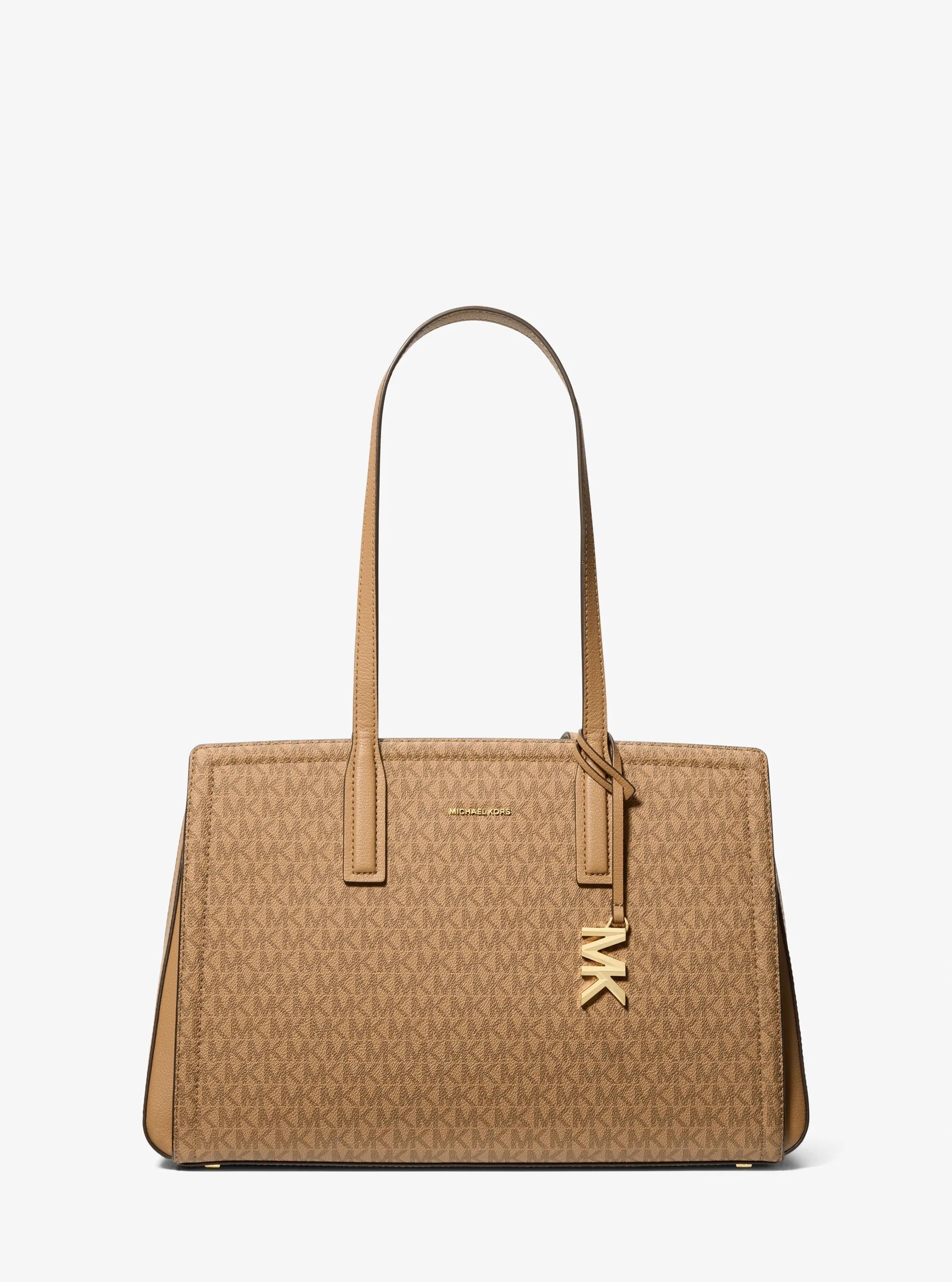 Michael Kors Laila Medium Signature Signature Logo Tote Bag Work Shoulder Bag