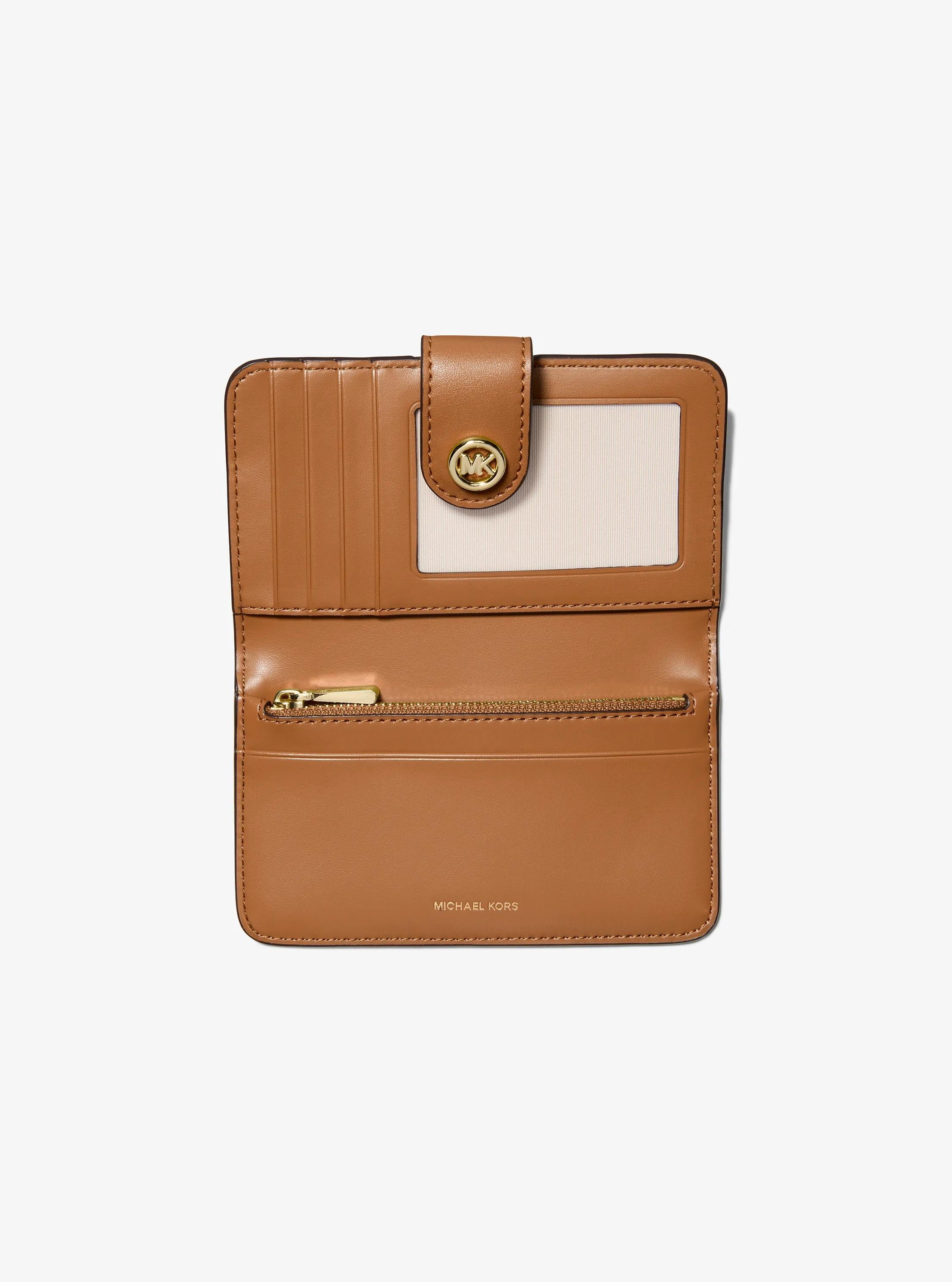Michael Kors MK Pop Charm Medium Signature Signature Logo Wallet