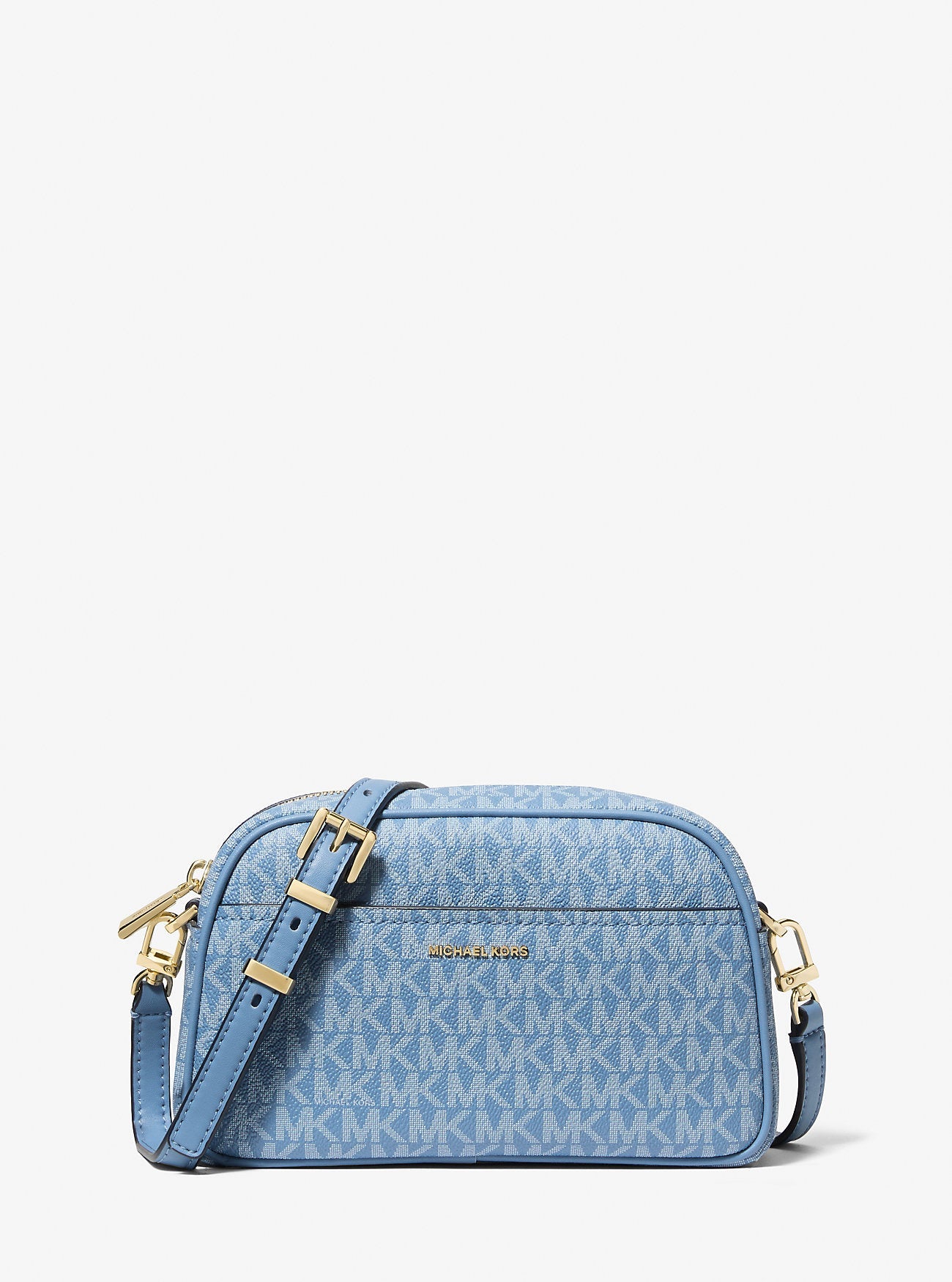 Michael Kors Jet Set Small Signature Signature Logo Camera Crossbody Bag Bag