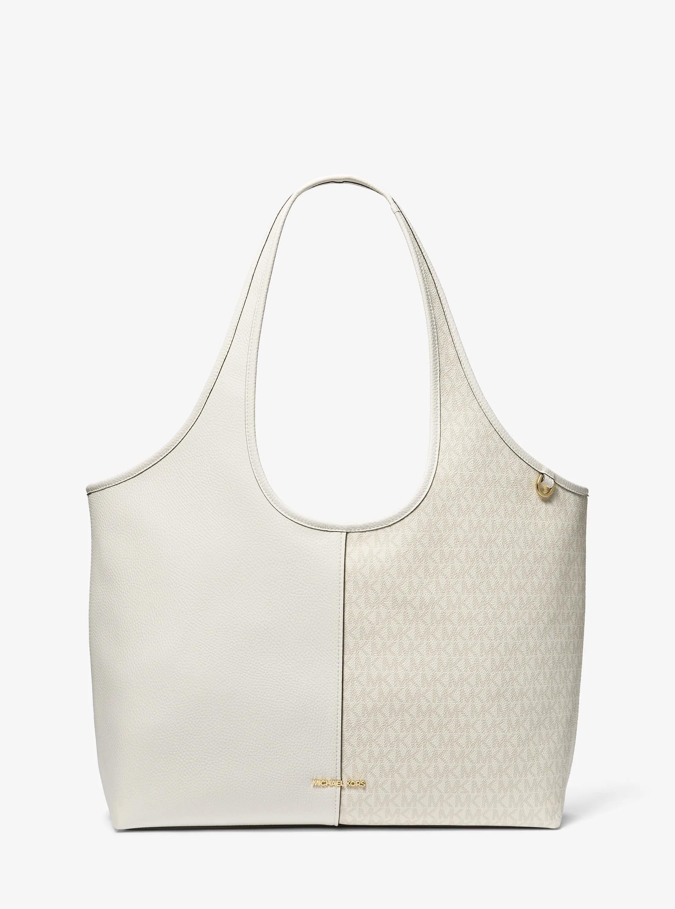 Michael Kors Henly Large Signature Signature Logo and Textured Tote Bag Work Shoulder Bag
