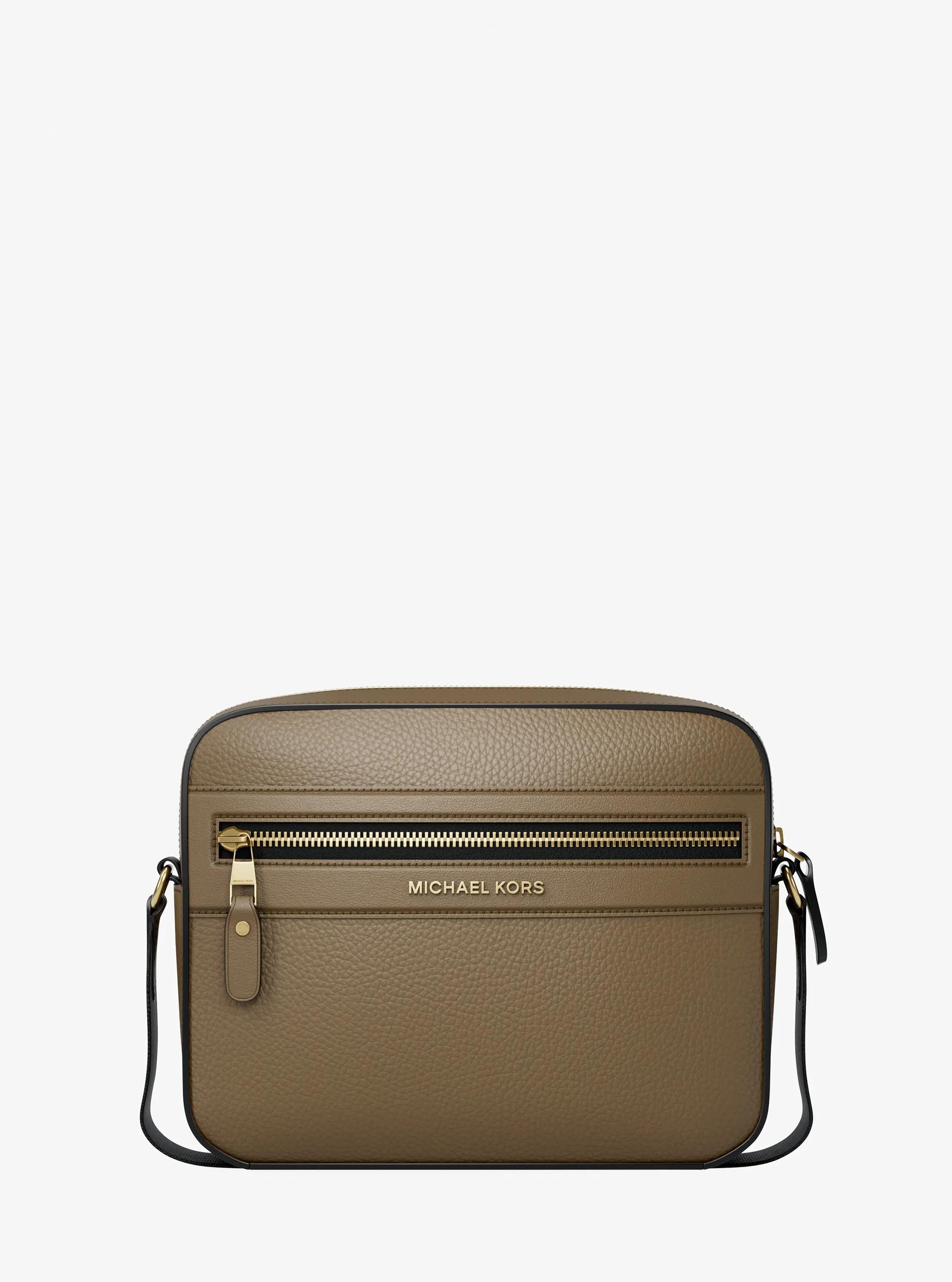 Michael Kors Jet Set Pebbled Leather Crossbody Bag Bag