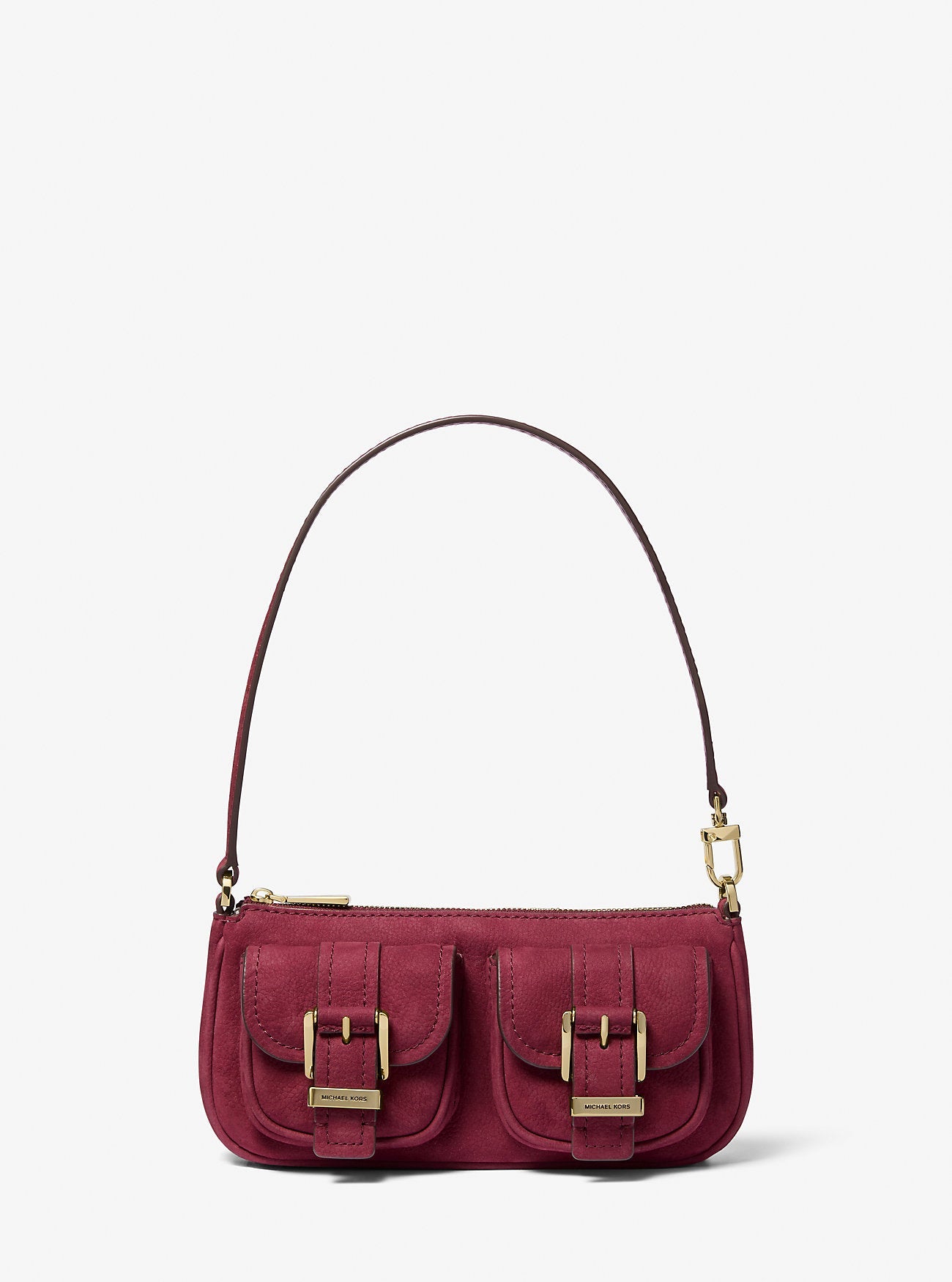 Michael Kors Zoe Small Suede Convertible Pochette