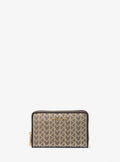 Michael Kors Jet Set Small MK2000 Signature Logo Jacquard Wallet