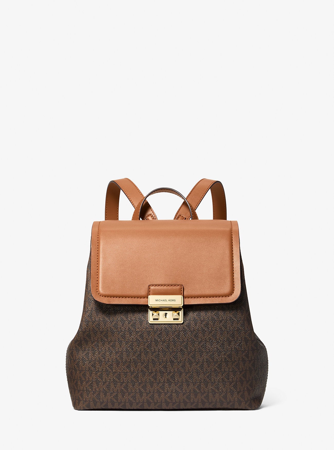 Michael Kors Tribeca Small Signature Signature Logo Backpack Travel School Bag