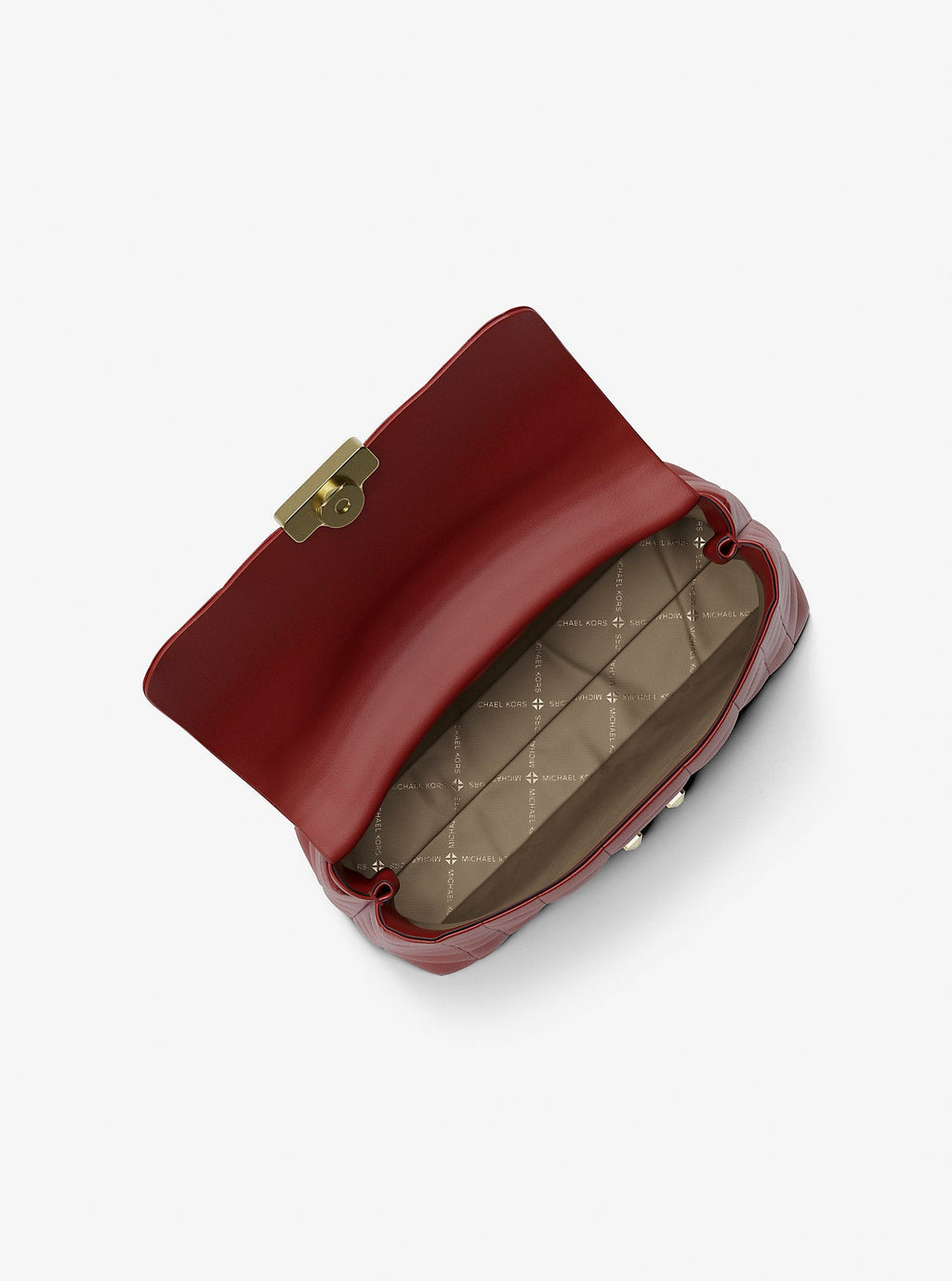 Michael Kors Tribeca Medium Quilted Leather Satchel