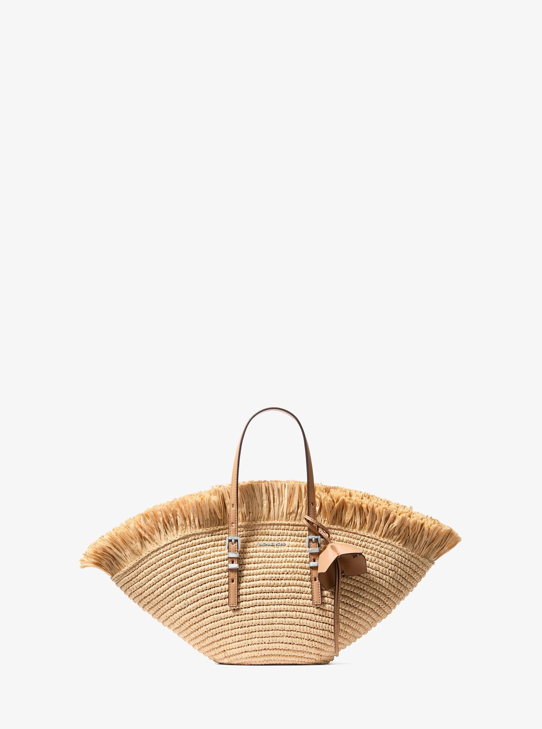 Michael Kors Isa Small Hand-Crocheted Tote Bag Work Shoulder Bag