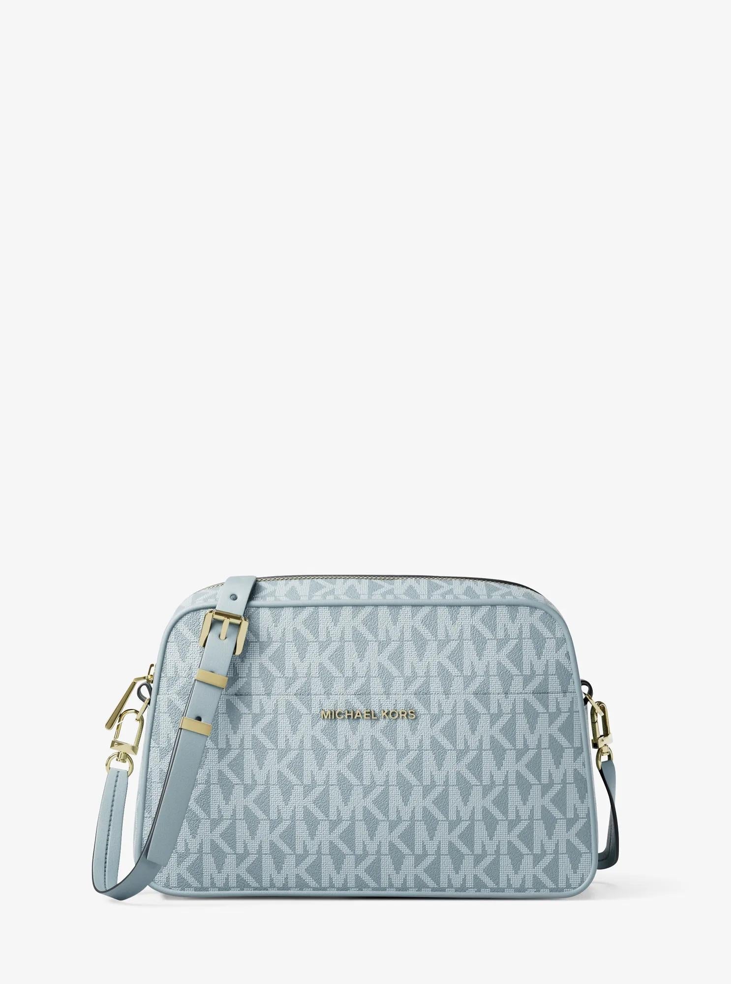 Michael Kors Jet Set Small Signature Signature Logo Camera Crossbody Bag Bag