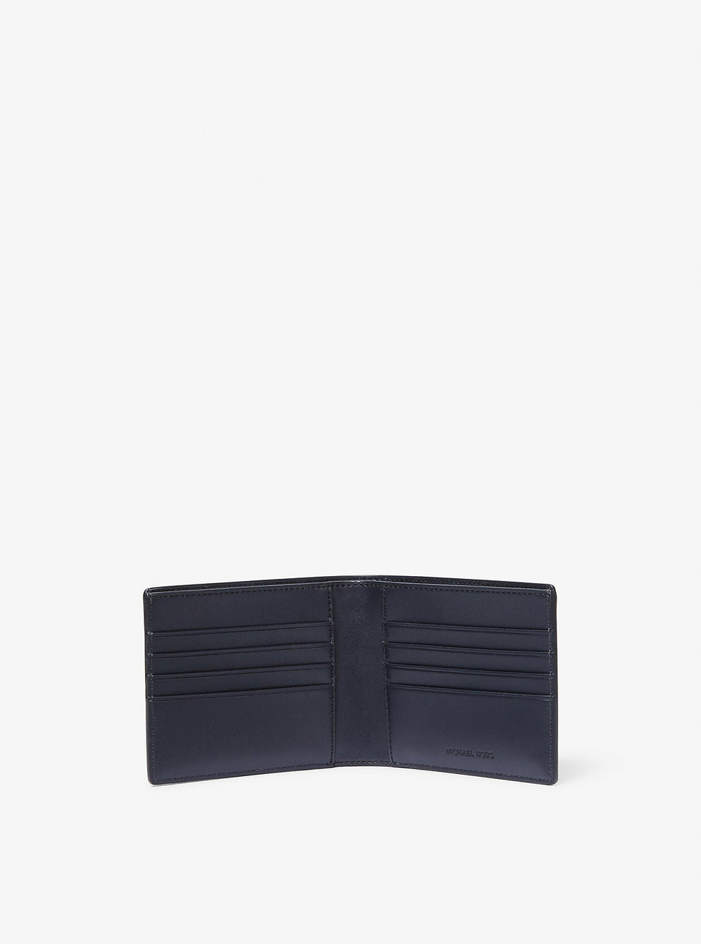 Michael Kors Harrison Signature Logo Billfold Wallet With Passcase