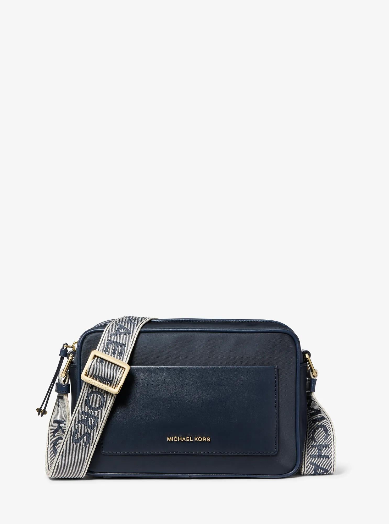 Michael Kors Jet Set Large Nylon Gabardine Crossbody Bag Bag