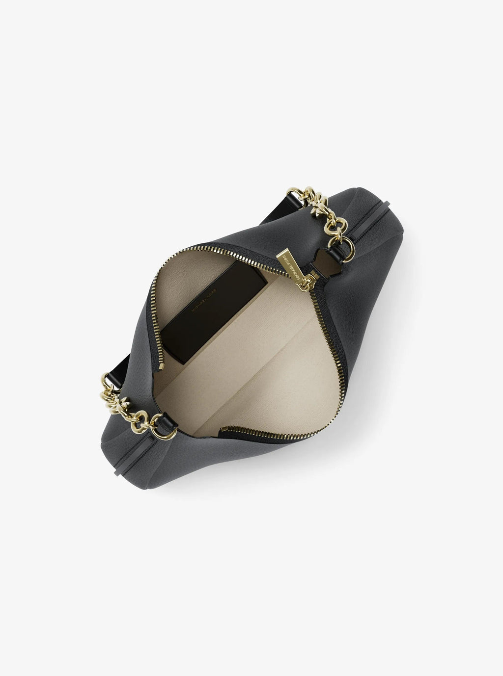 Michael Kors Nolita Medium Pebbled Leather Chain Pochette