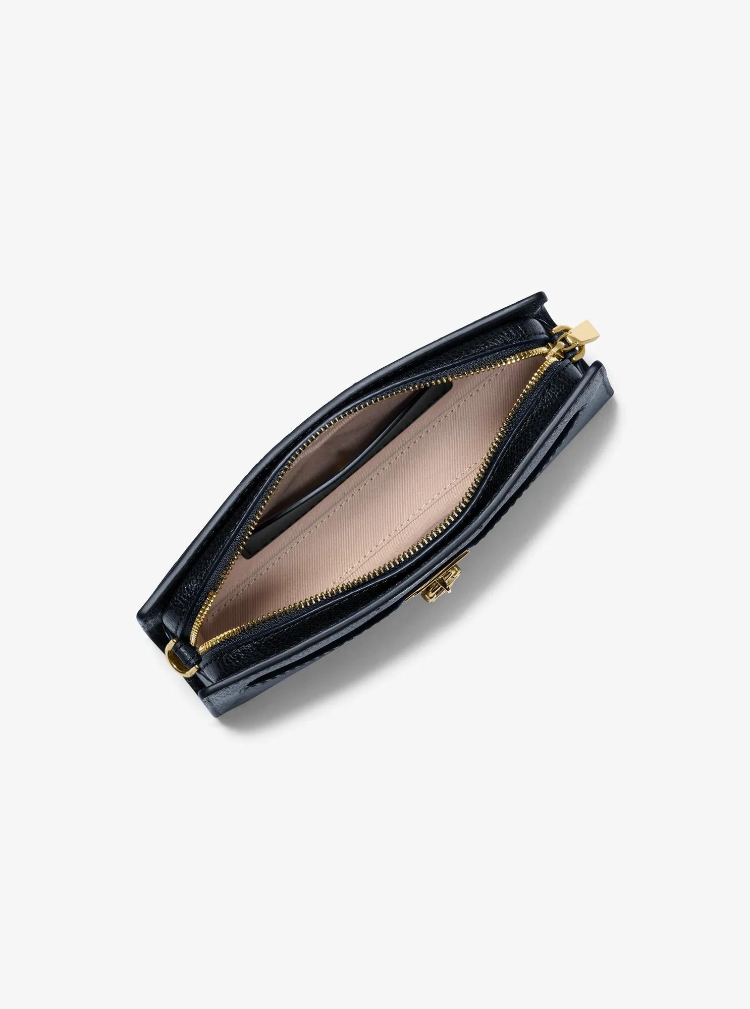 Michael Kors Hamilton Moderne Extra-Small Leather Convertible Crossbody Bag Bag