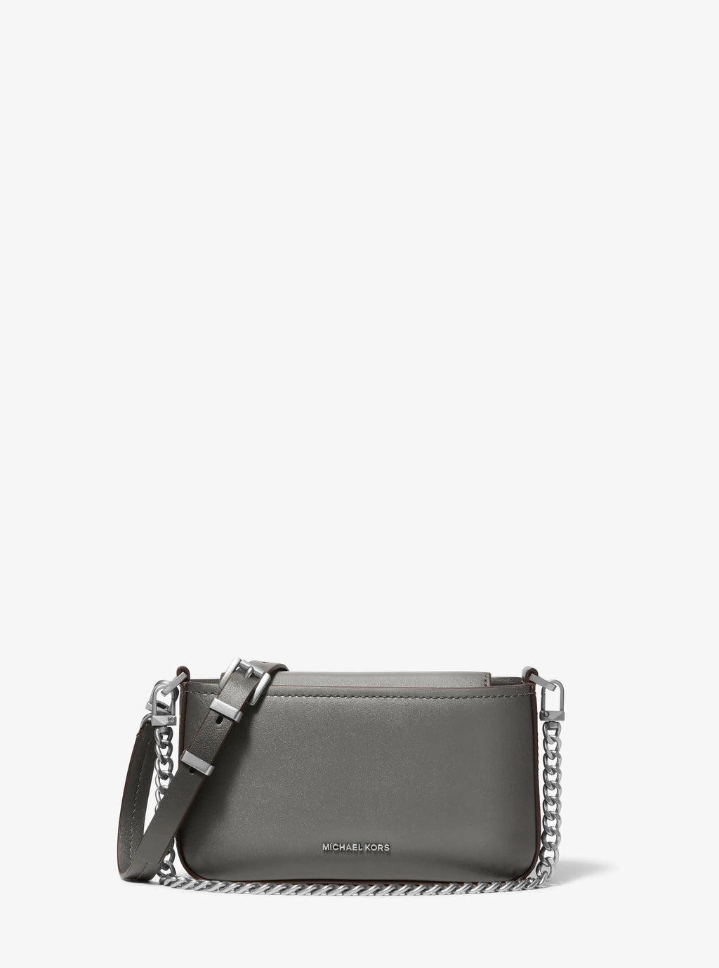 Michael Kors Bryant Small Burnished Leather Convertible Crossbody Bag Bag