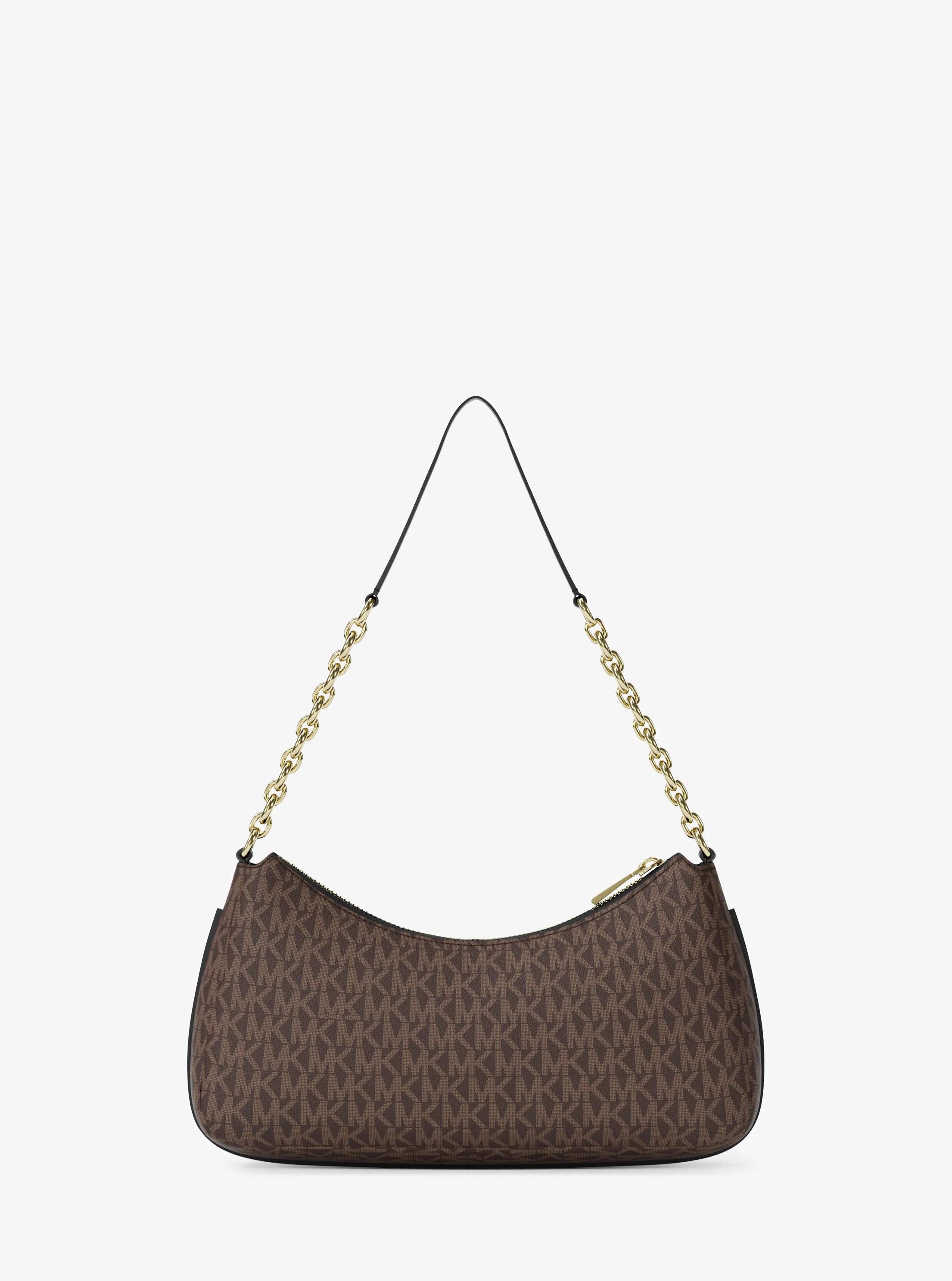 Michael Kors Nolita Medium Signature Signature Logo Chain Pochette