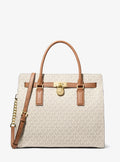 Michael Kors Hamilton Moderne Large Signature Signature Logo Satchel