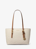 Michael Kors Quinn Medium Signature Signature Logo and Leather Tote Bag Work Shoulder Bag