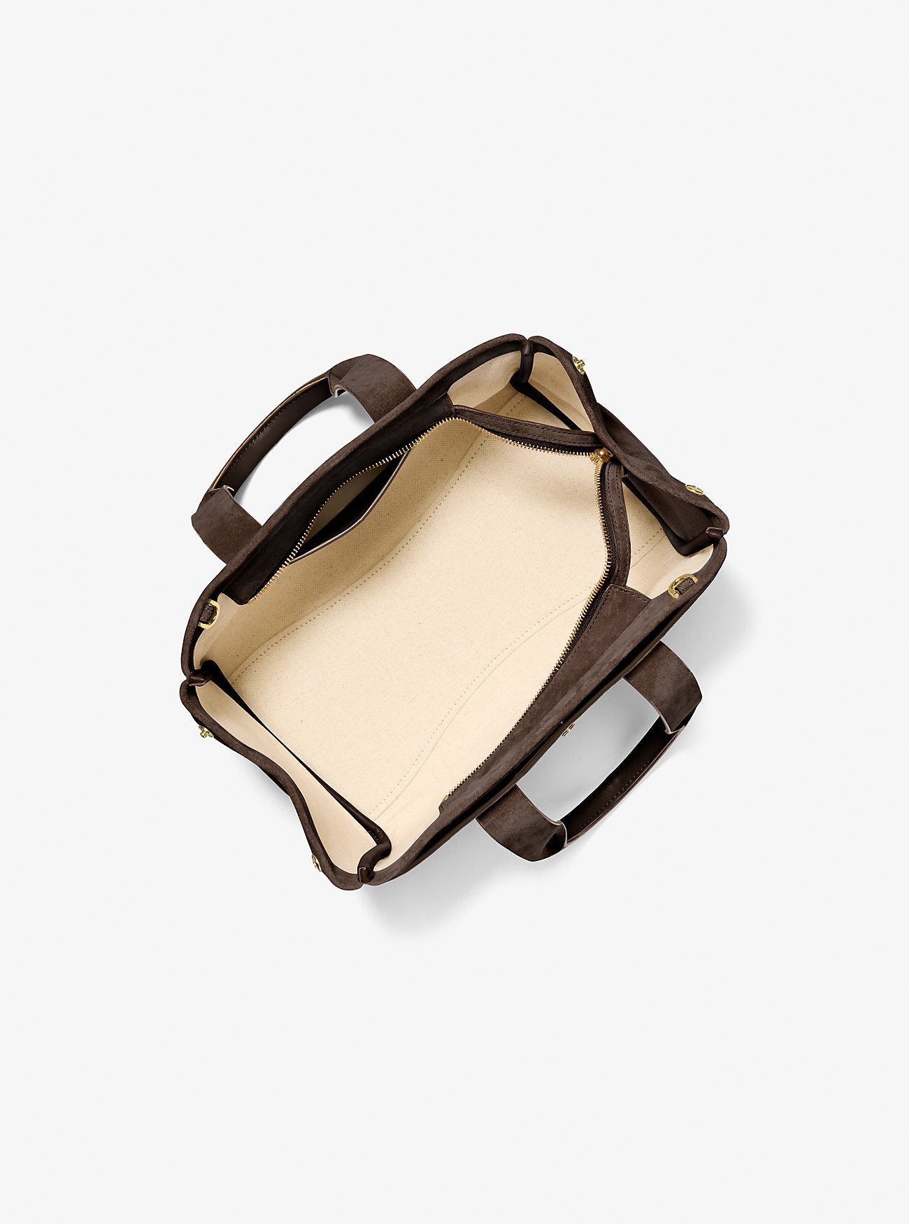 Michael Kors Romee Small Suede Satchel